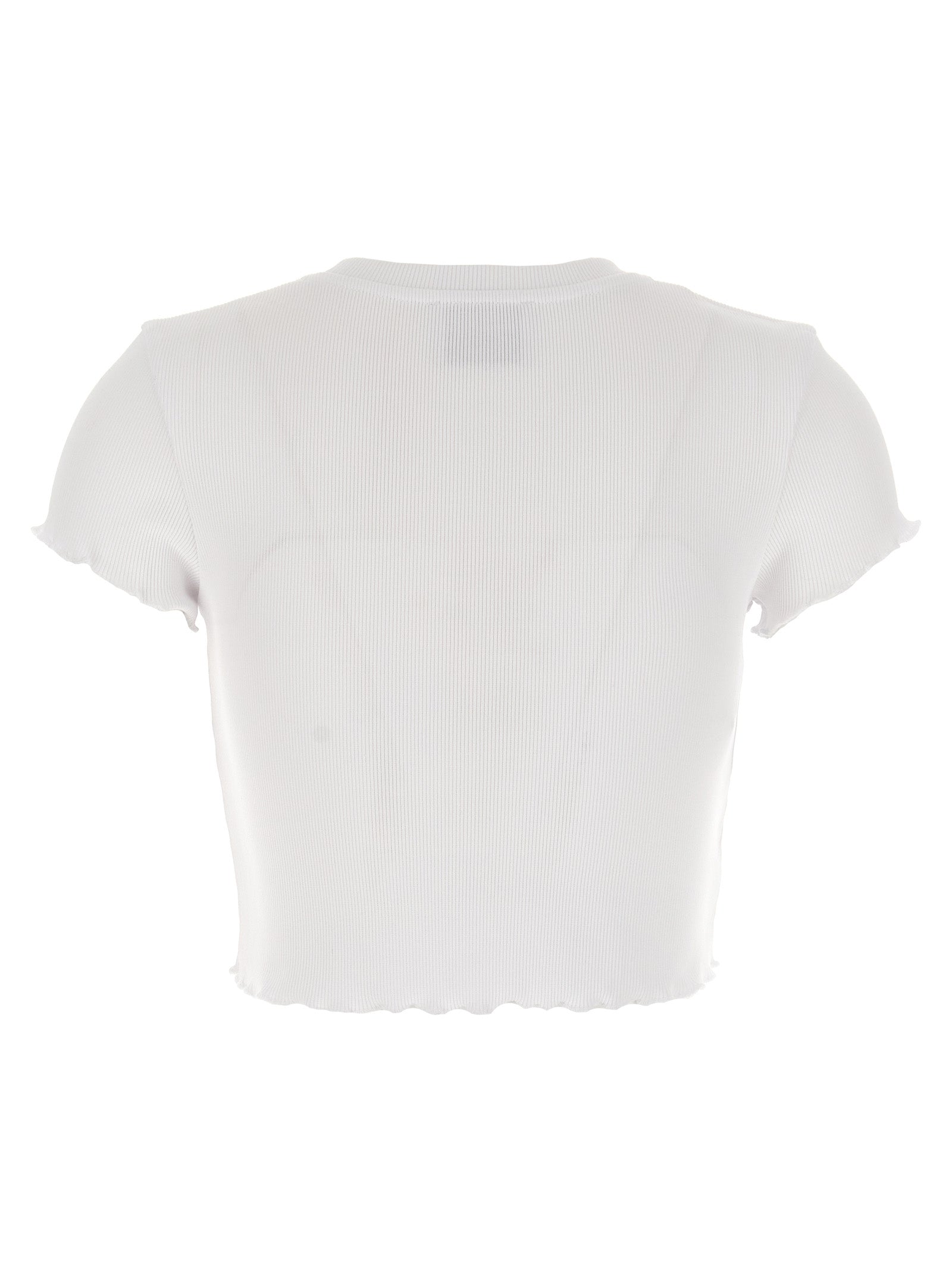 Mo5Ch1No Jeans Ribbed T-Shirt