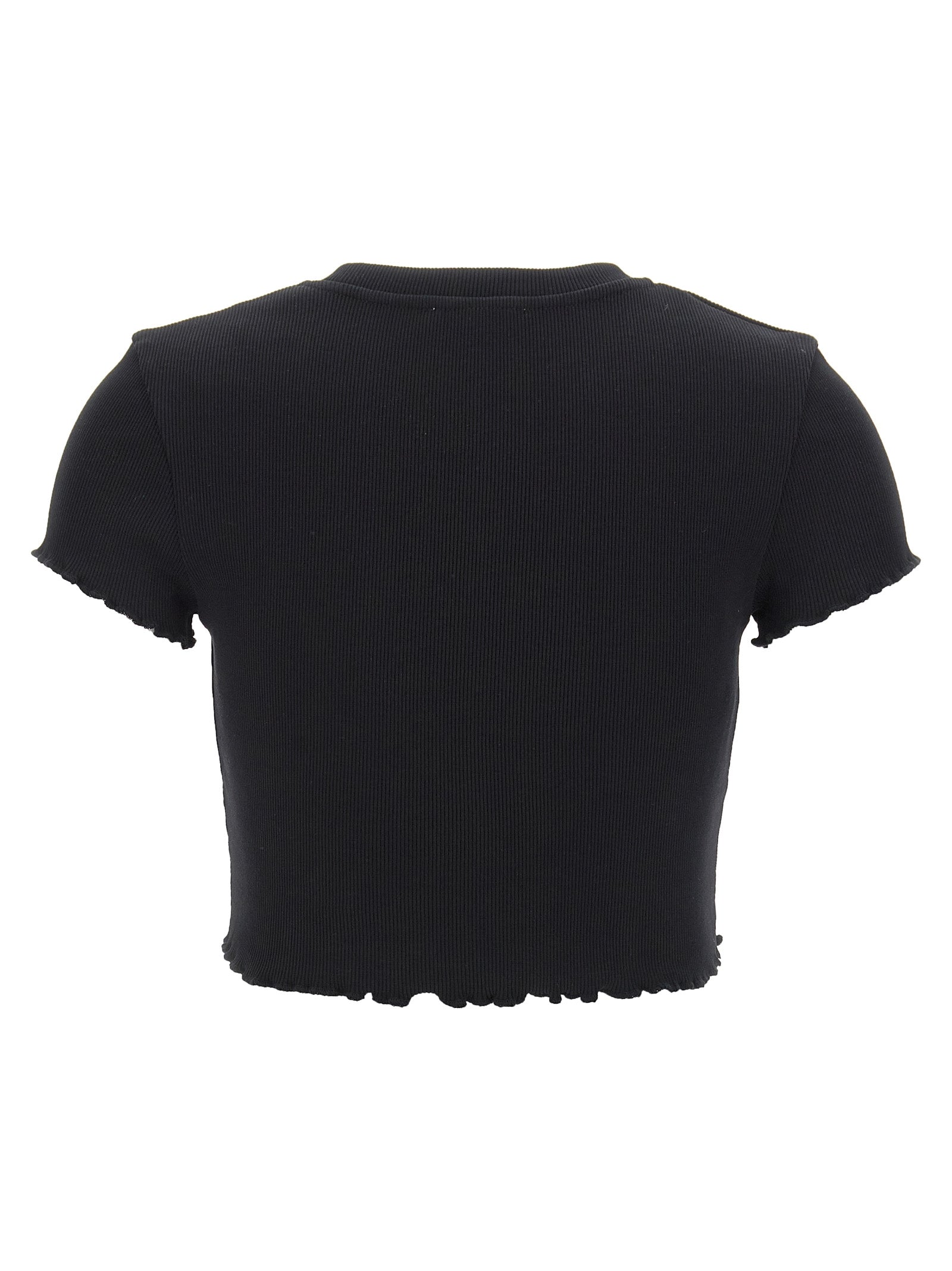 Mo5Ch1No Jeans Ribbed T-Shirt