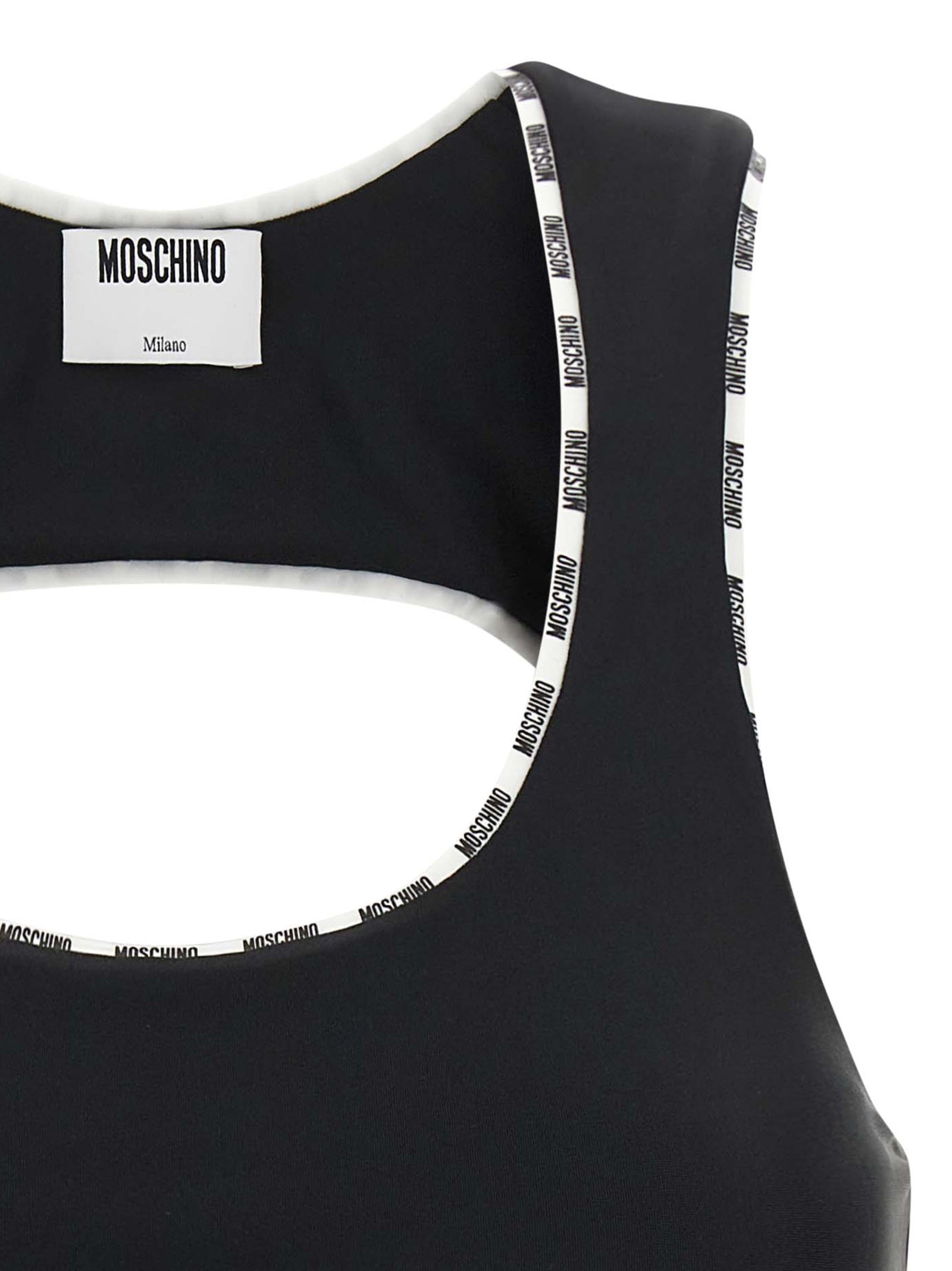 Moschino 'Moschino' Sporty Top