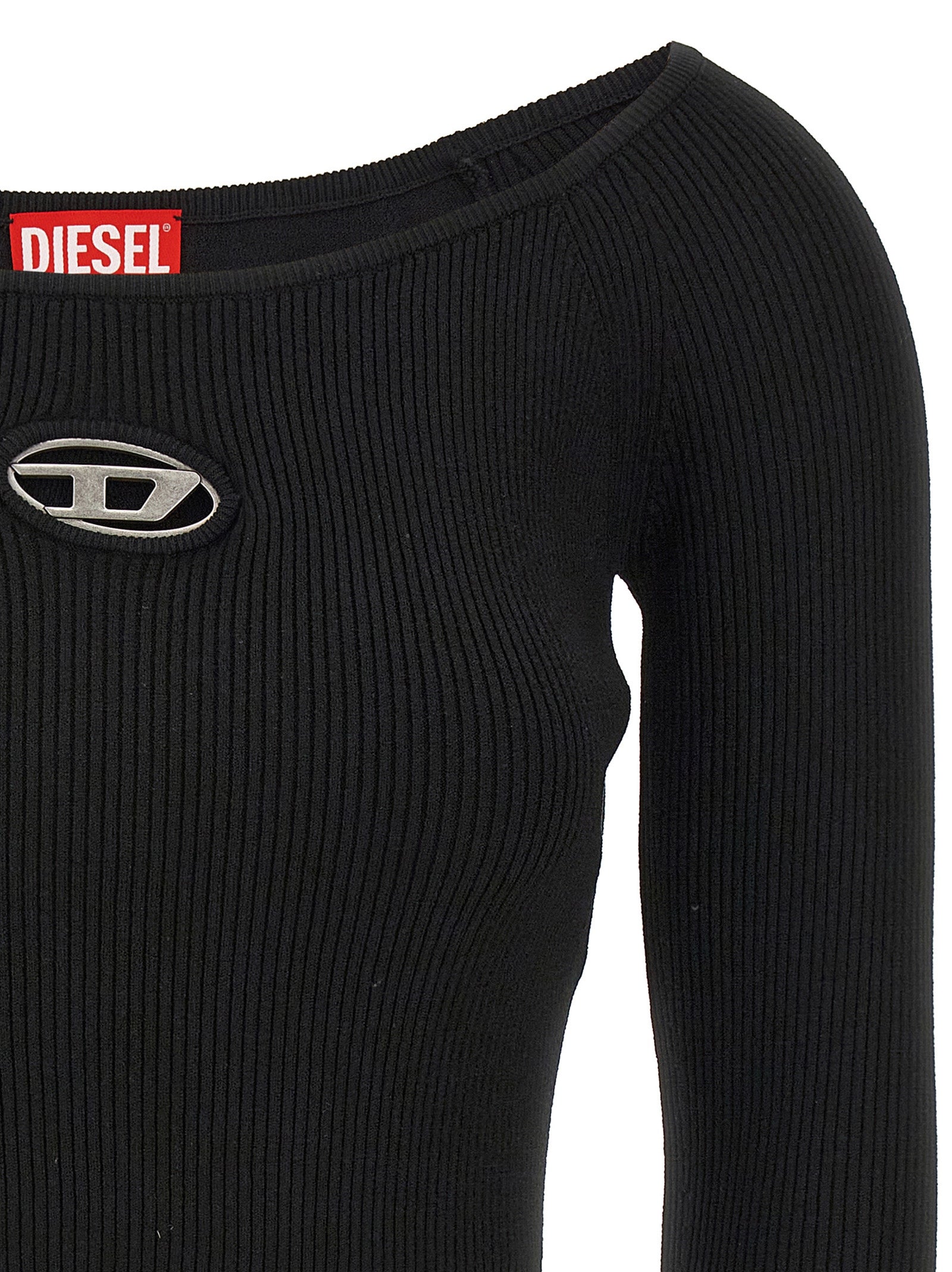 Diesel 'M-Vera-Ls' Cropped Sweater