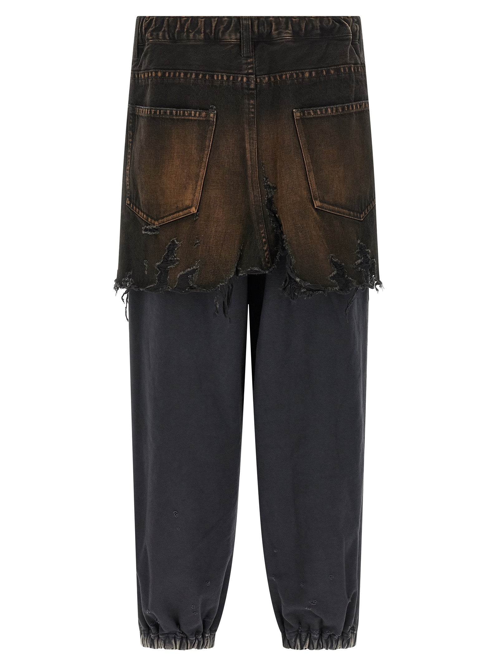Maison Mihara Yasuhiro 'Waist Layered Denim' Pants