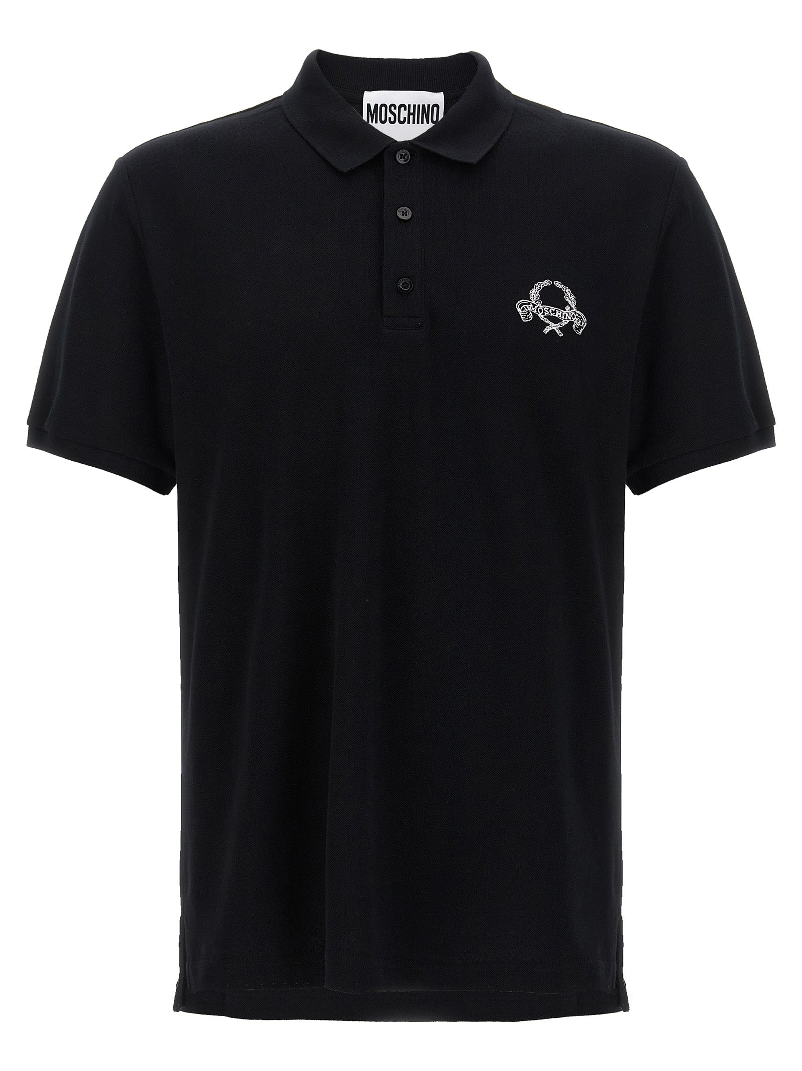 Moschino Logo Embroidery Polo Shirt