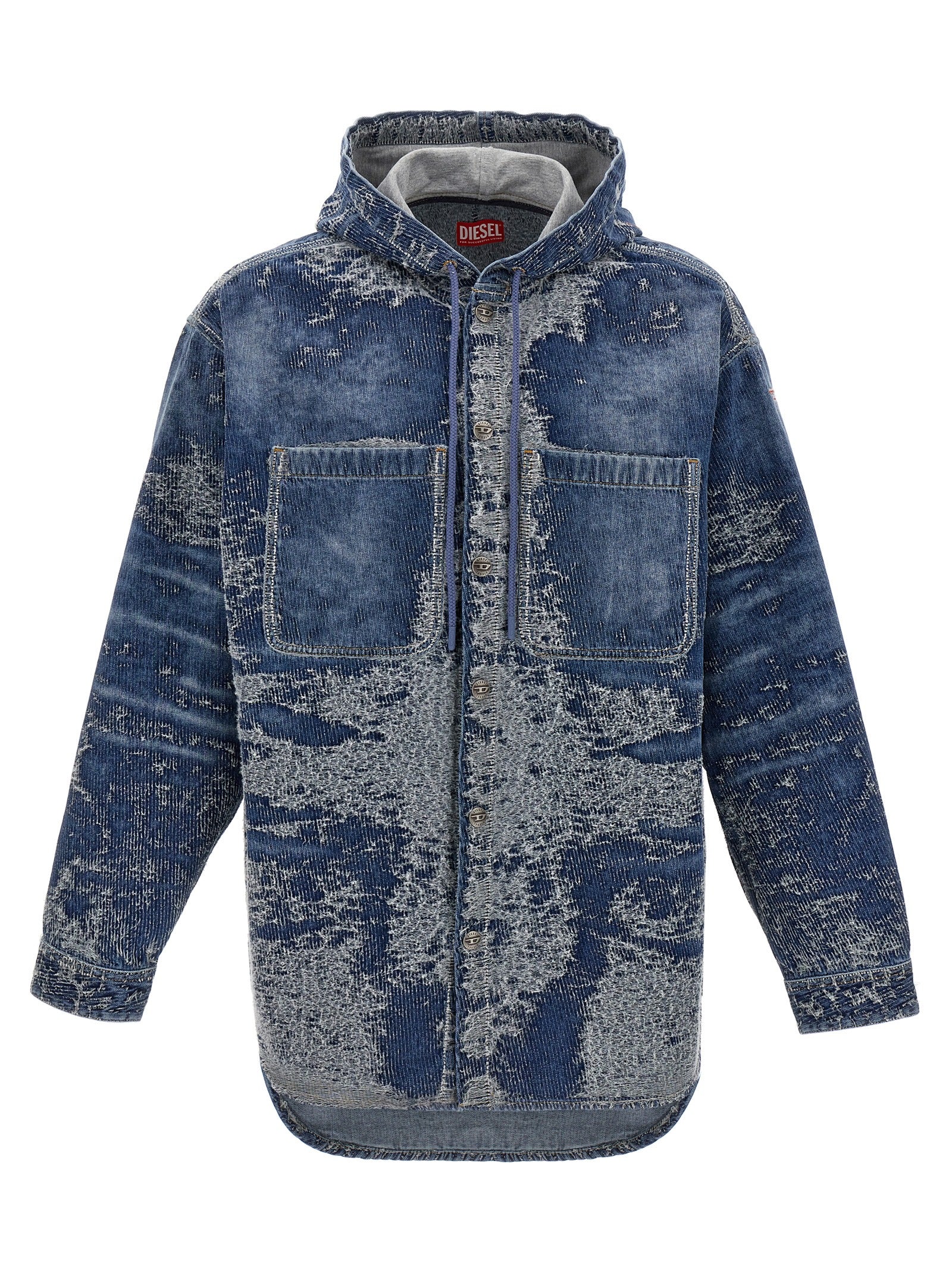 Diesel 'D-Dewnys-Hood-S' Overshirt