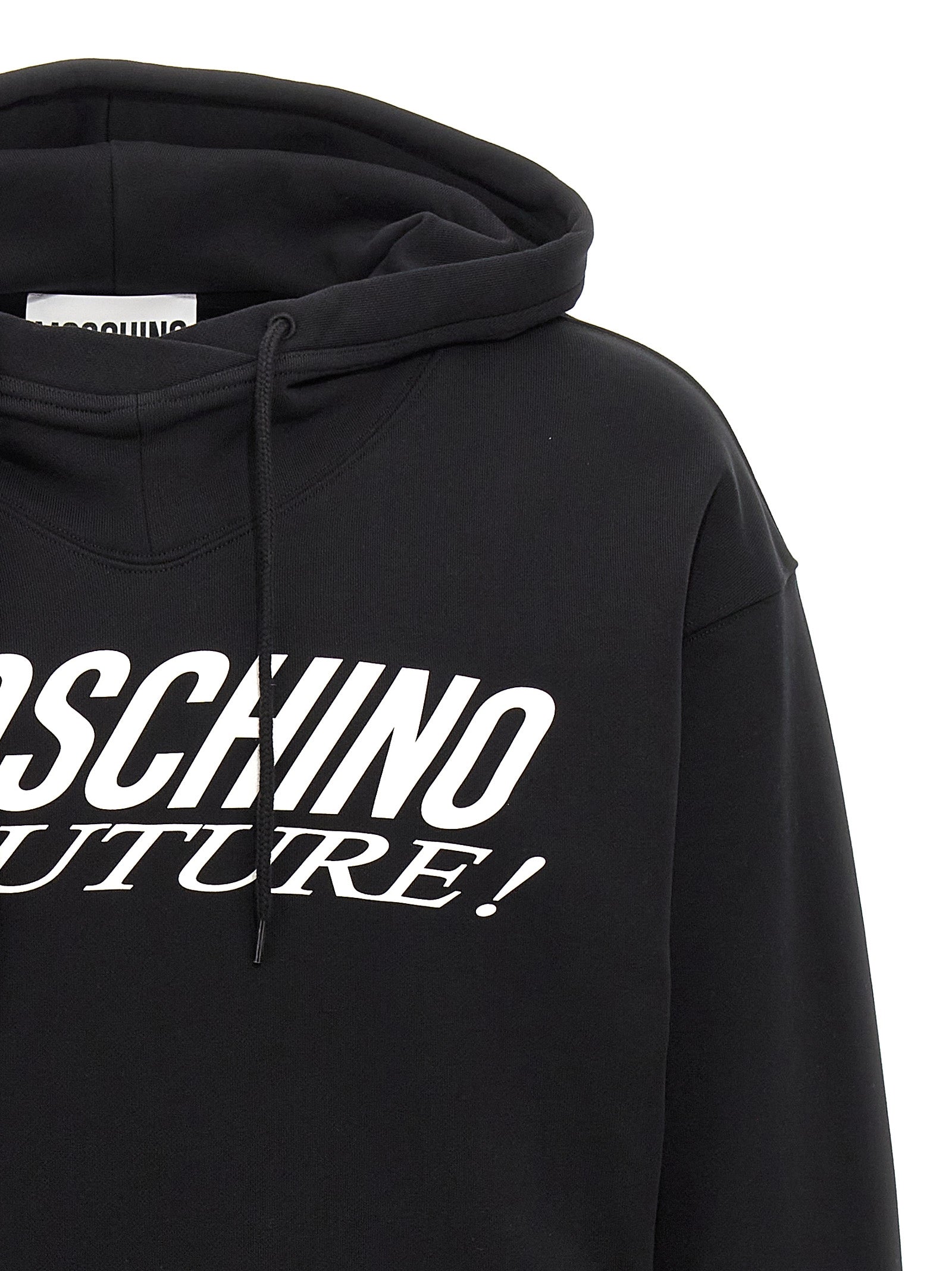 Moschino Logo Print Hoodie