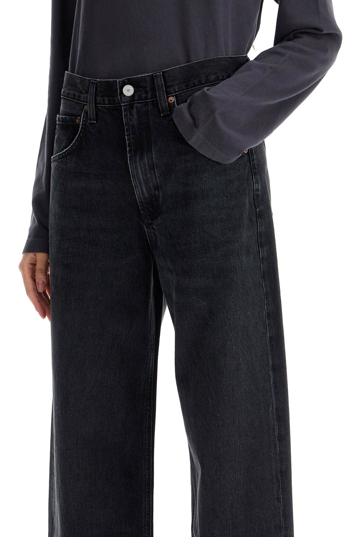 Agolde Curved Leg Jeans For A