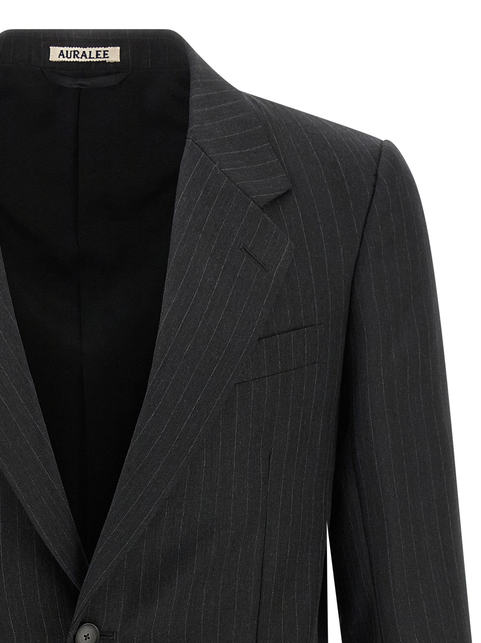 Auralee Pinstripe Blazer