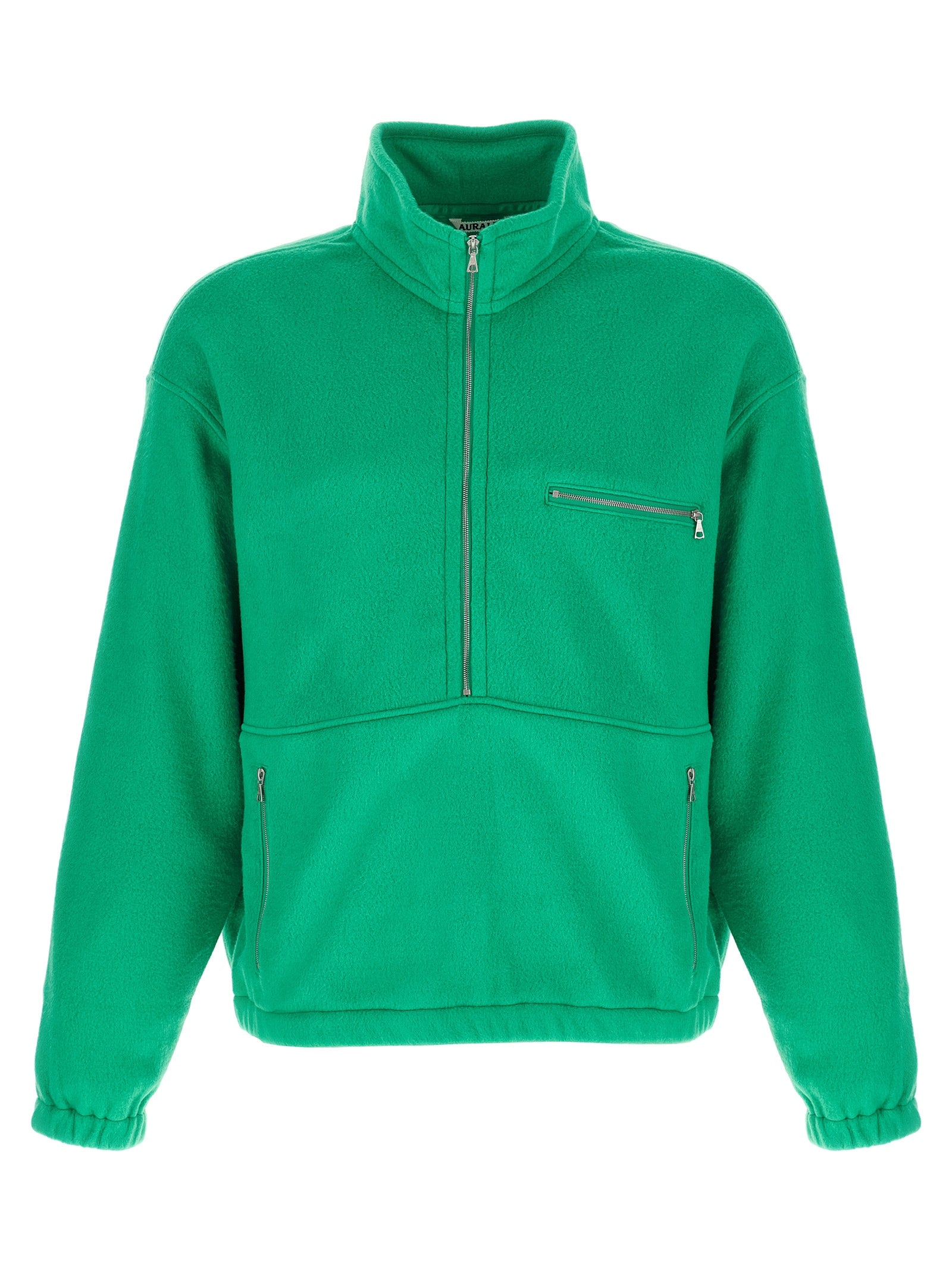 Auralee Half Zip Sweater