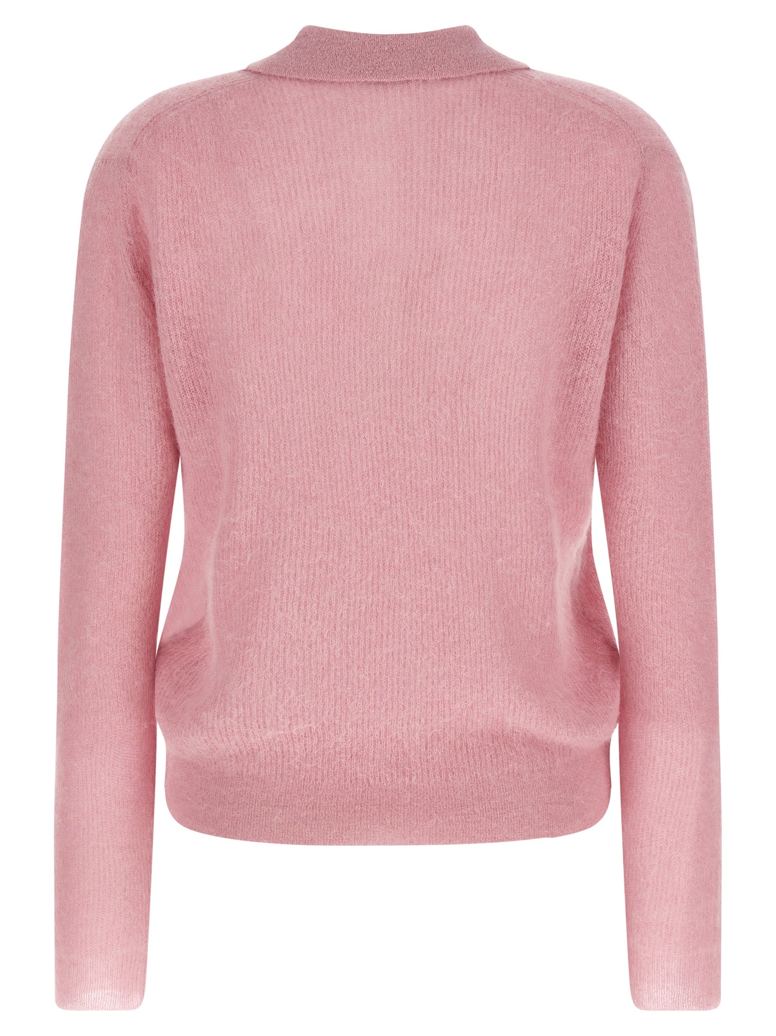 Auralee Tam Yarn Polo Shirt