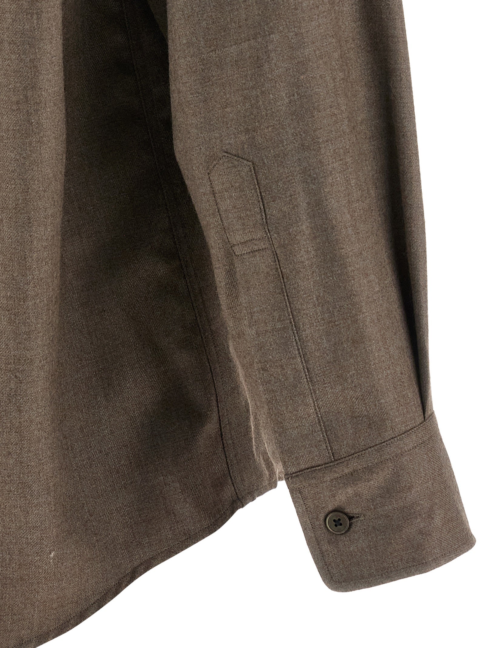 Auralee Ultra-Fine Velvet Wool Shirt