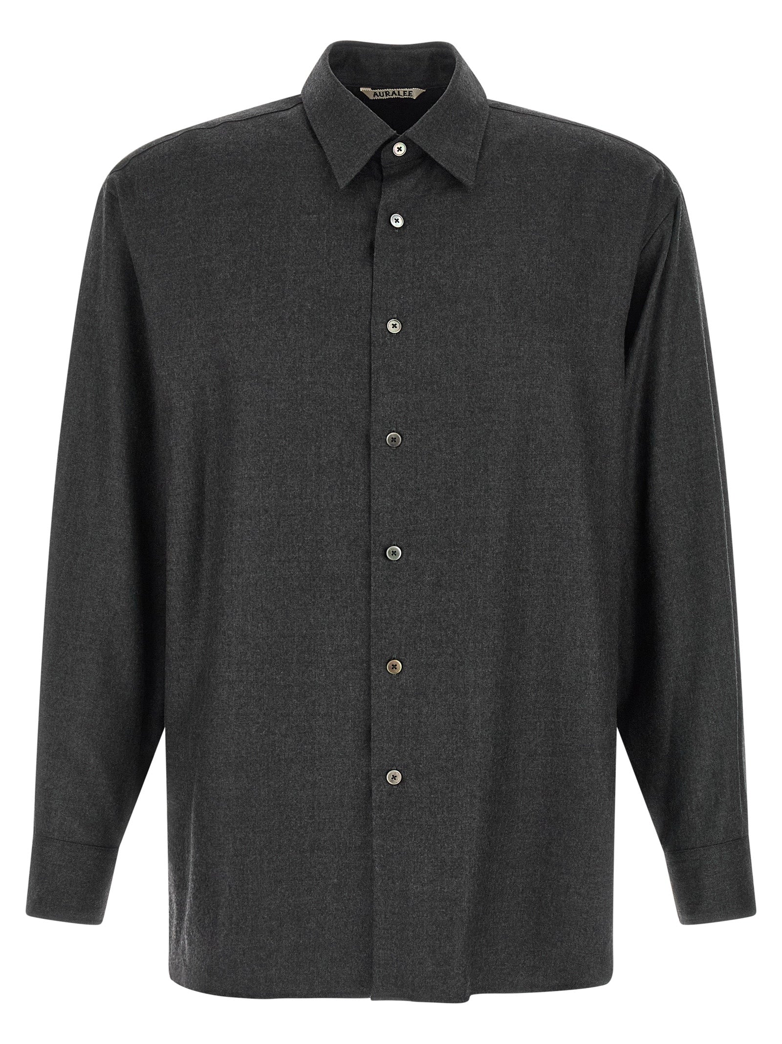Auralee Ultra-Fine Velvet Wool Shirt