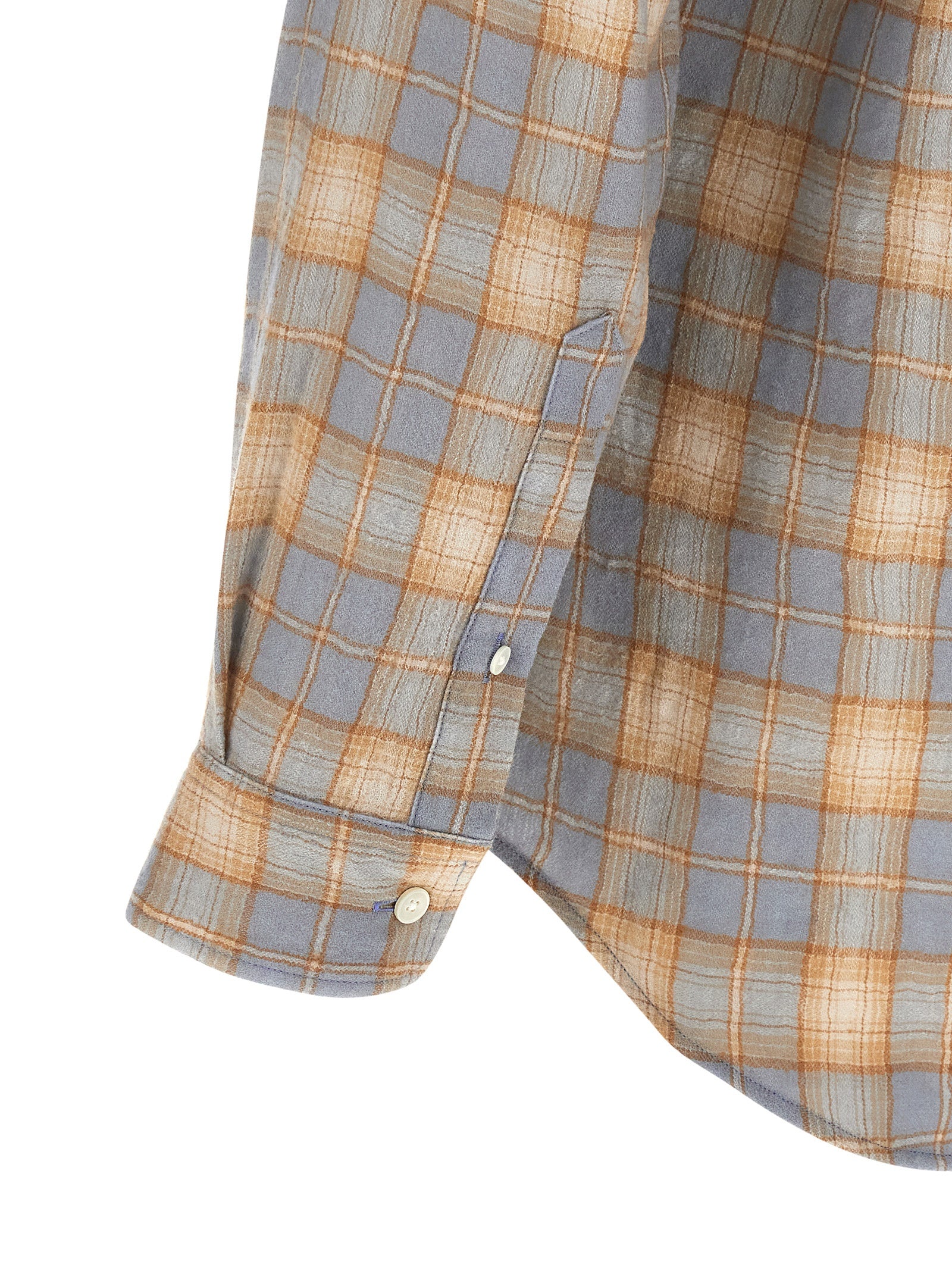 Auralee 'Airy Wool Check' Shirt