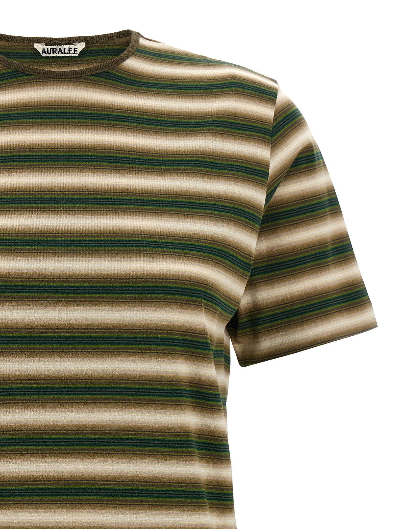 Auralee Striped T-Shirt
