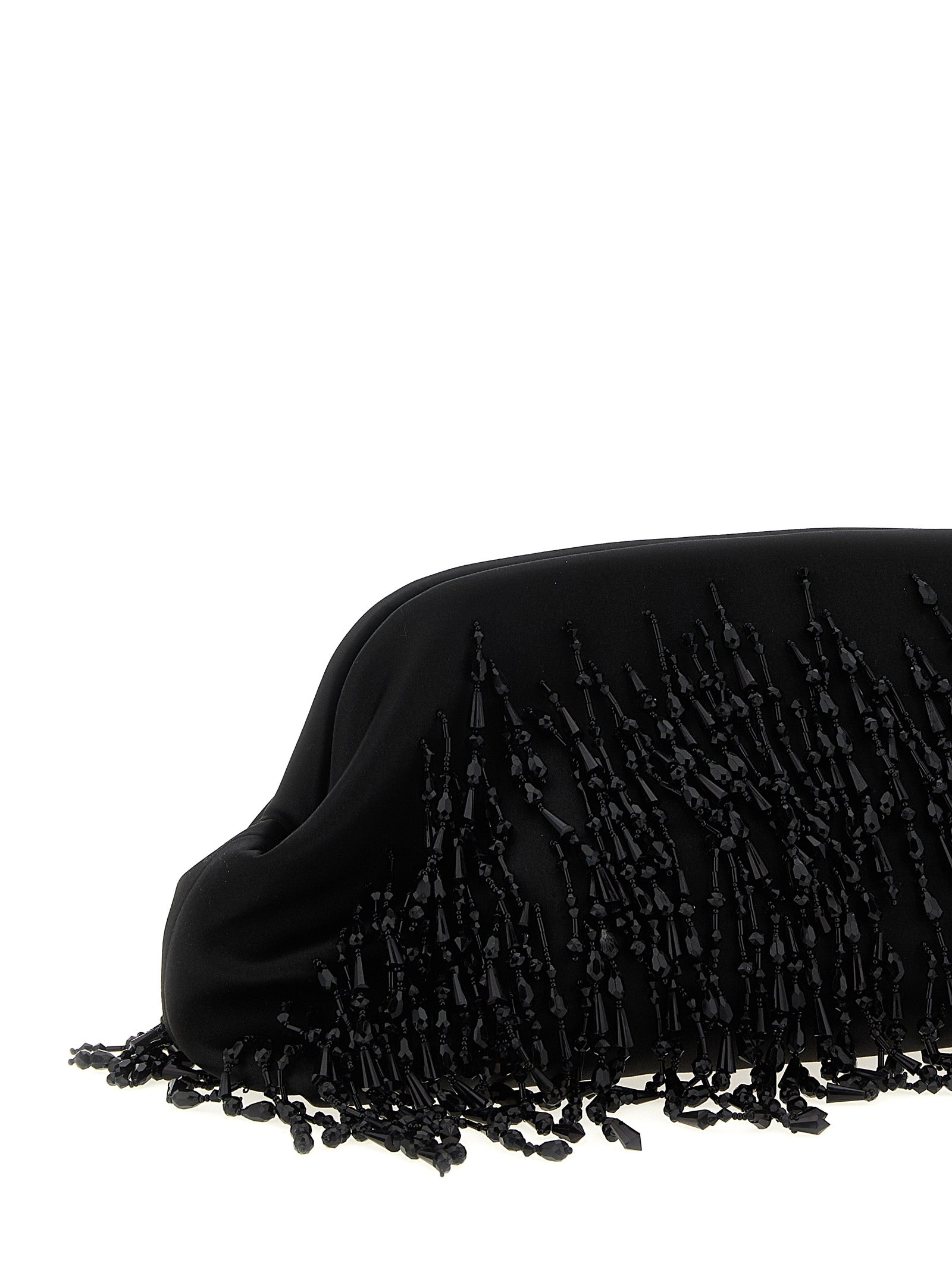 Alberta Ferretti Satin Clutch