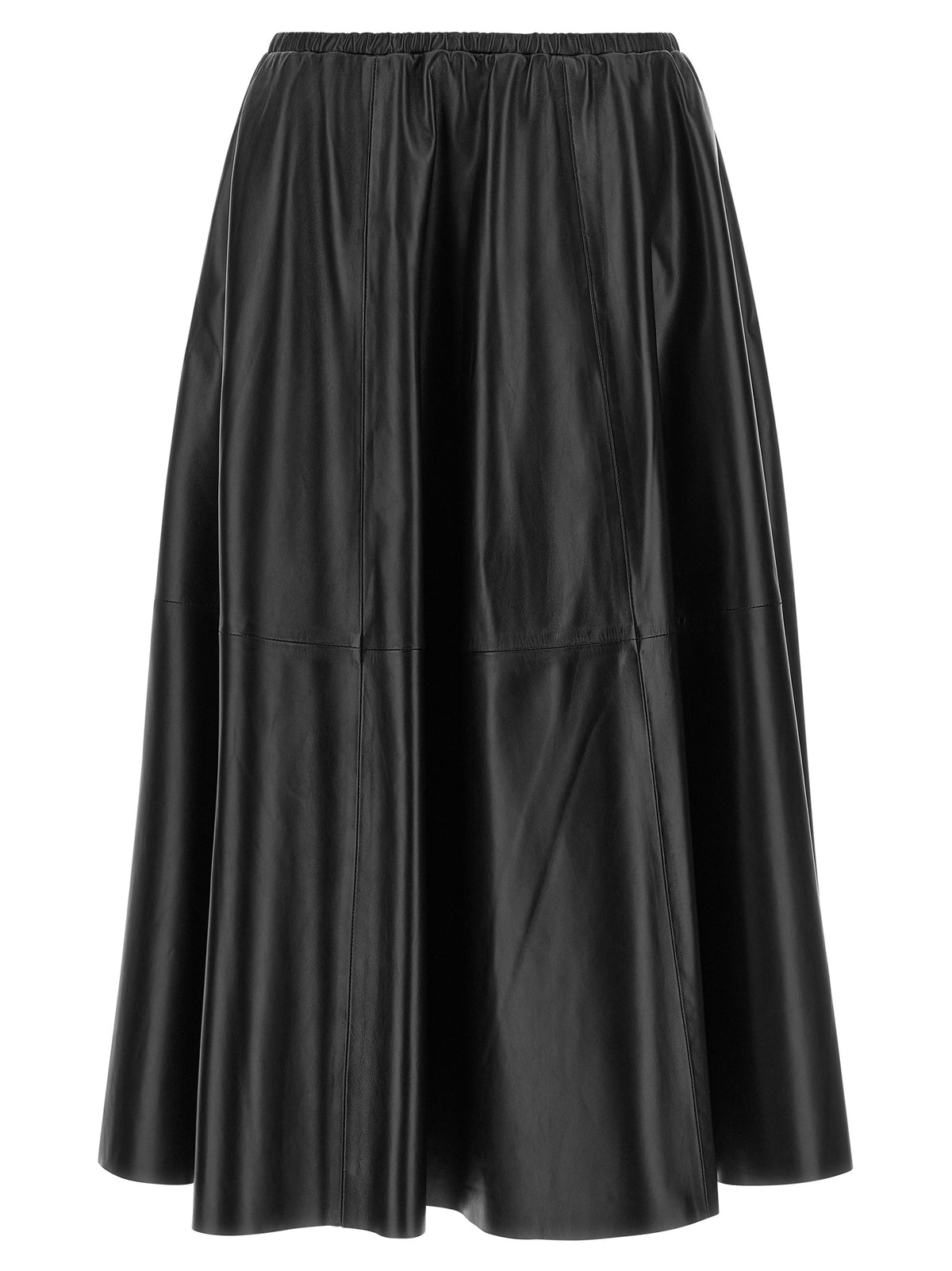 Alberta Ferretti Leather Skirt