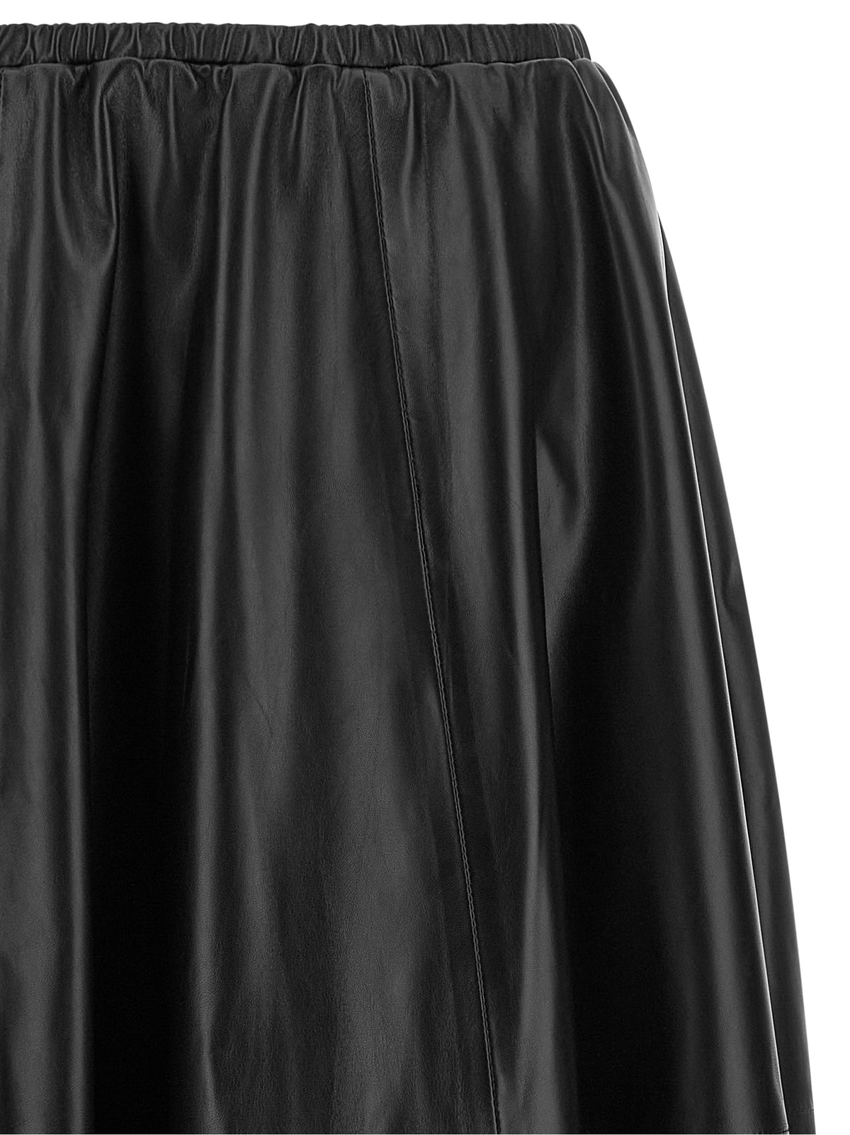 Alberta Ferretti Leather Skirt