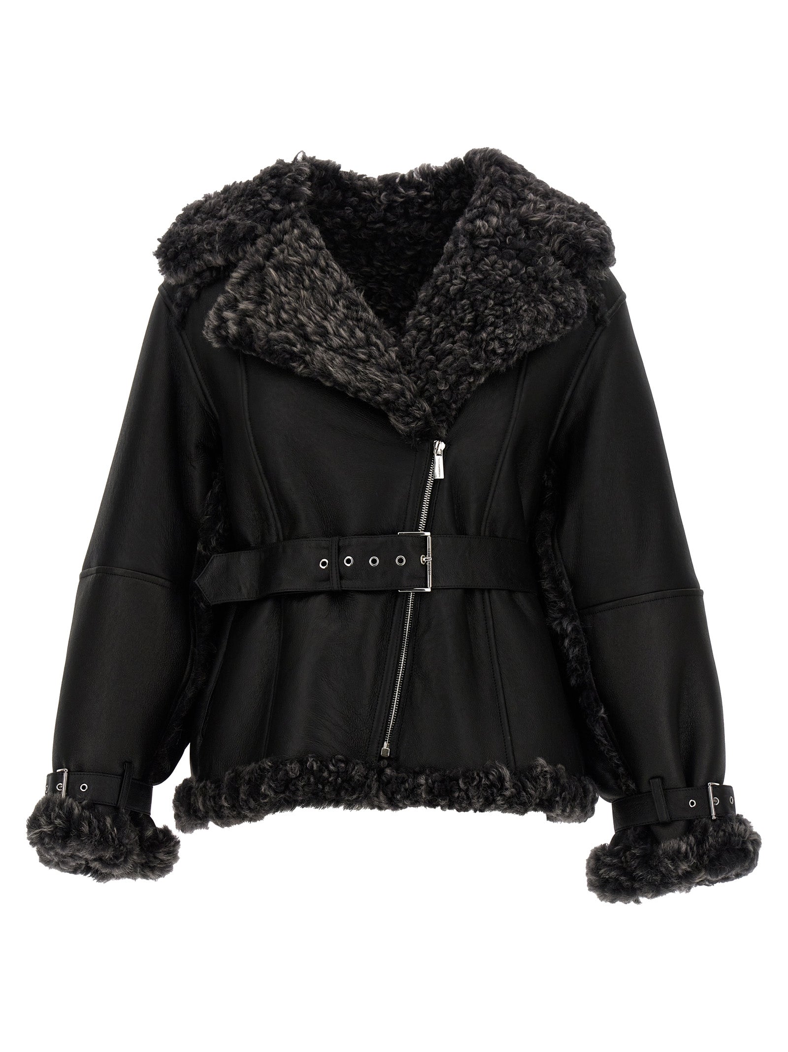 Alberta Ferretti Reversible Sheepskin