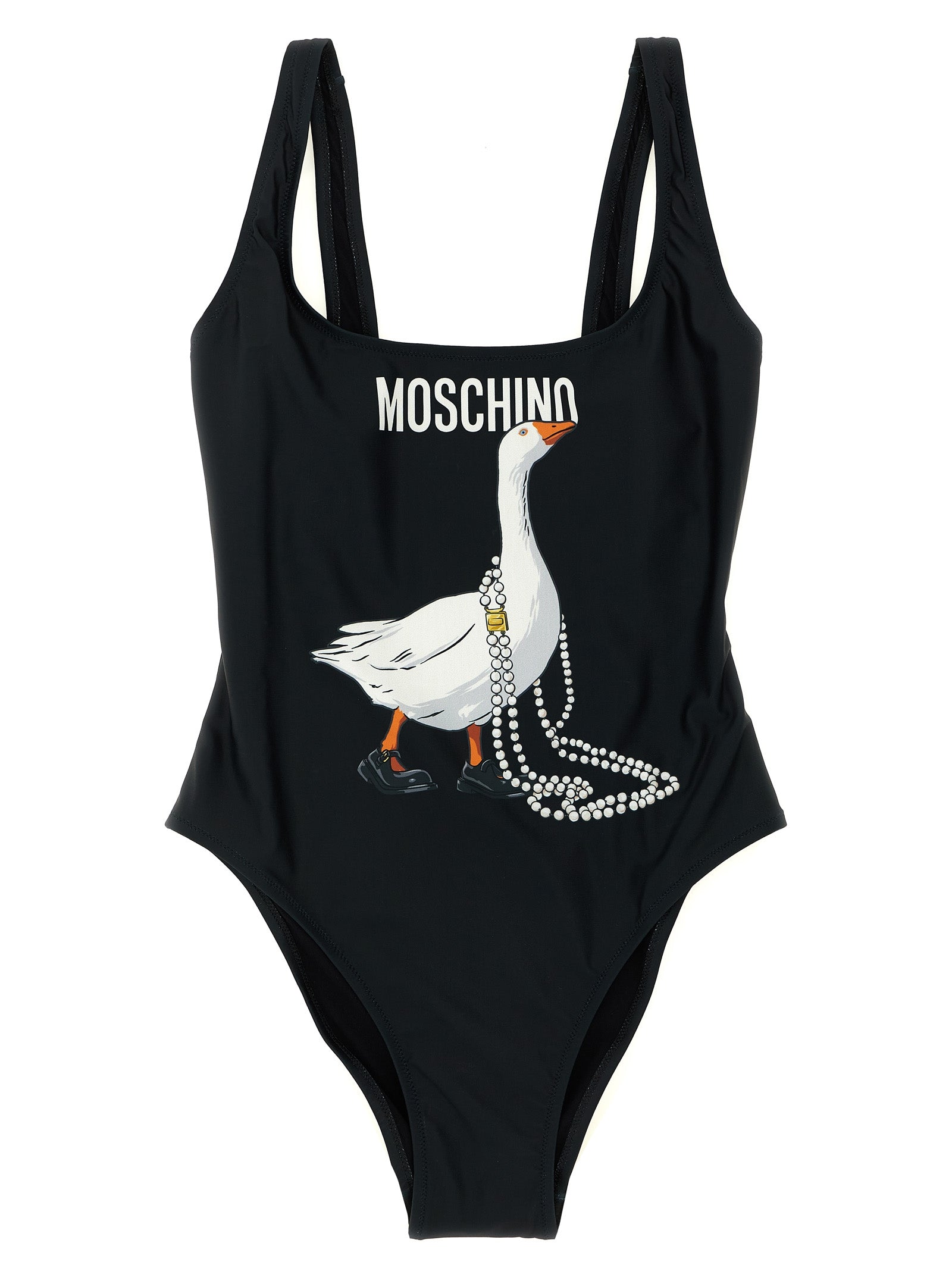 Moschino 'Goose' One-Piece Swimsuit