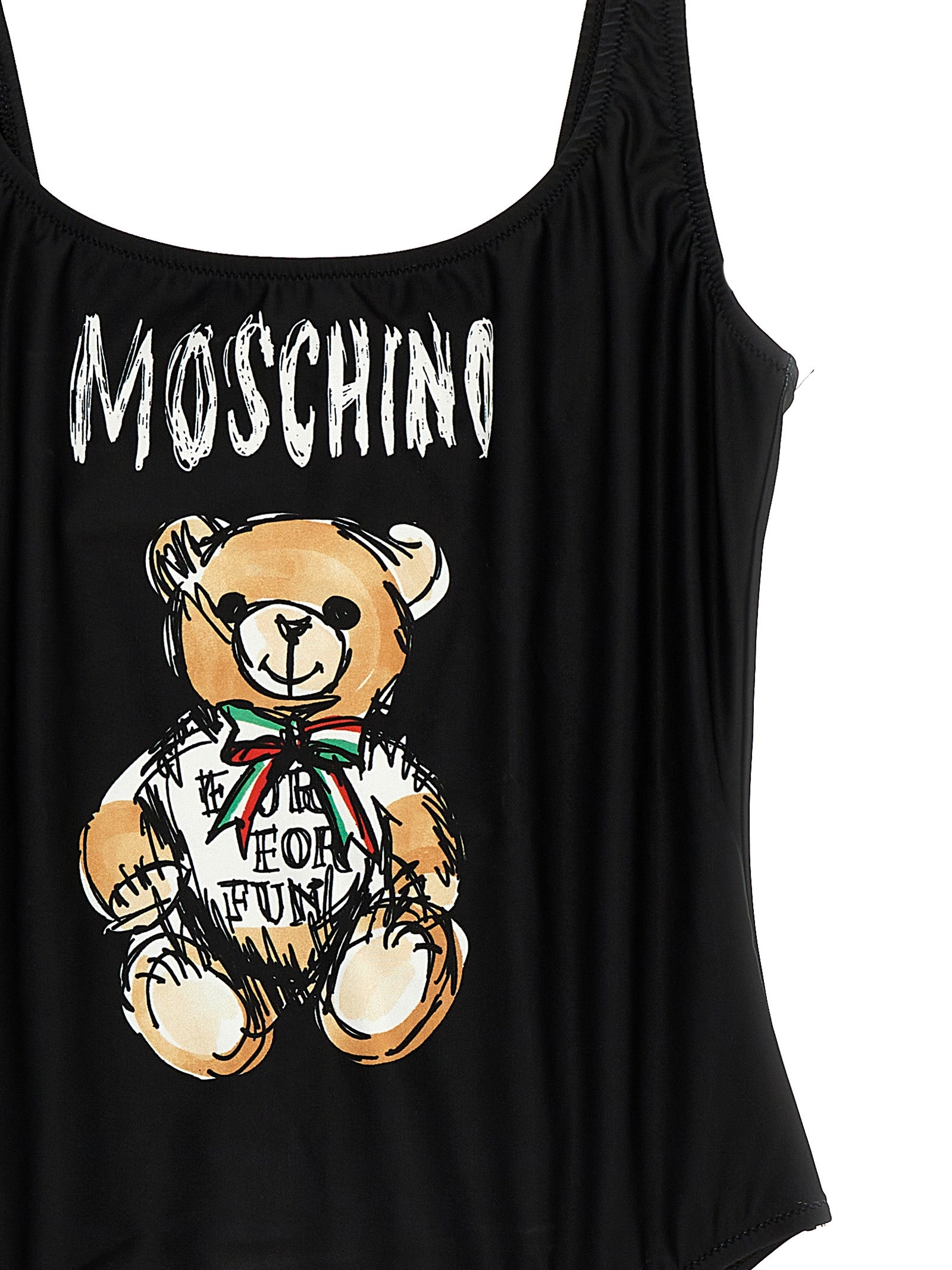 Moschino 'Teddy Bear' One-Piece Swimsuit