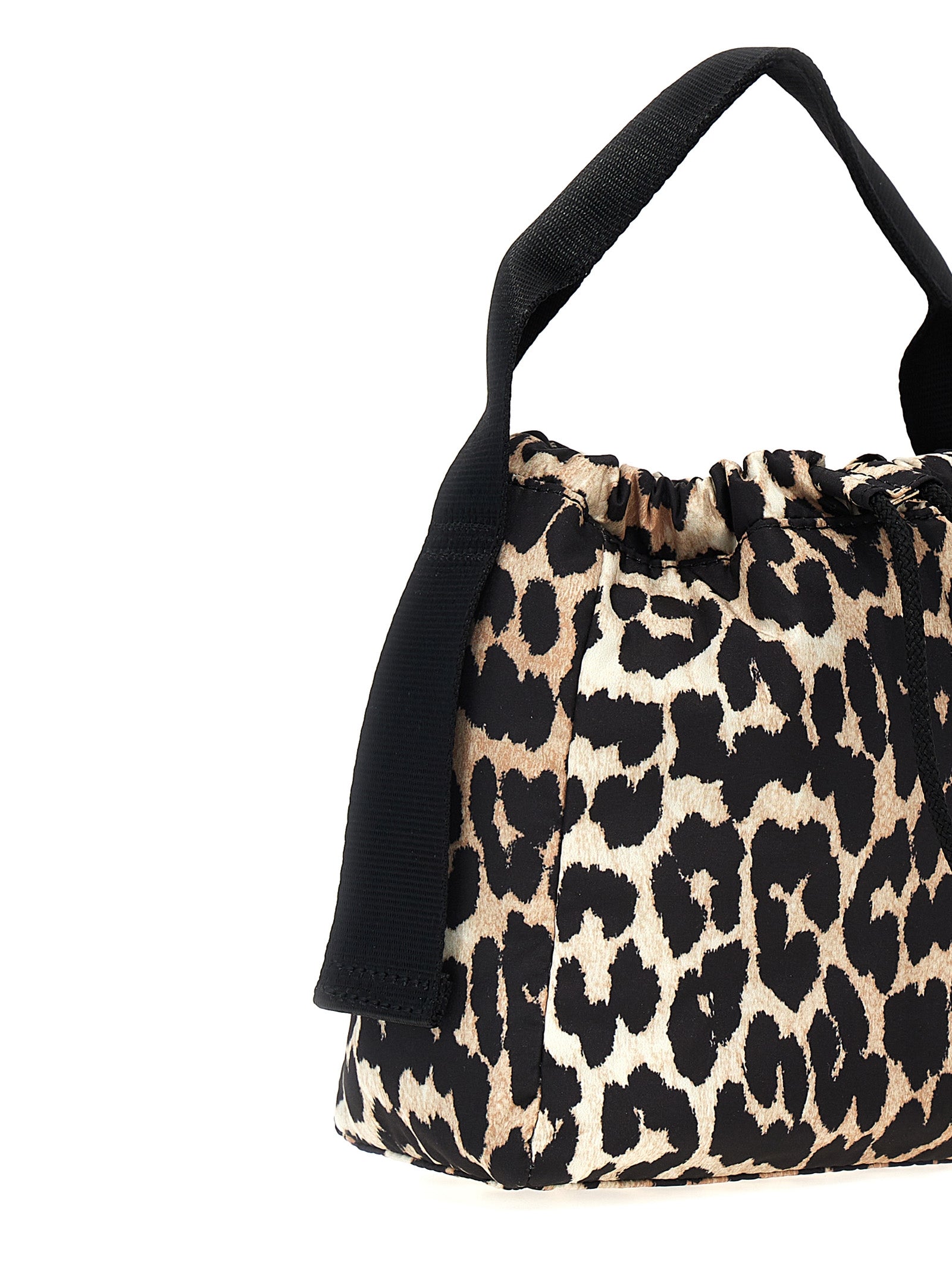 Ganni 'Leopard Tech Pouch' Handbag