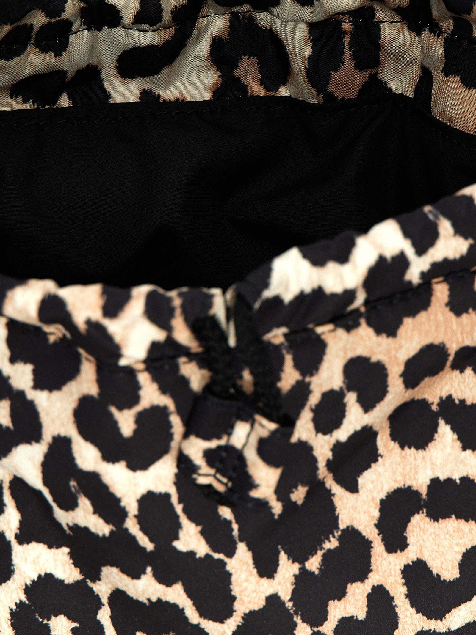 Ganni 'Leopard Tech Pouch' Handbag