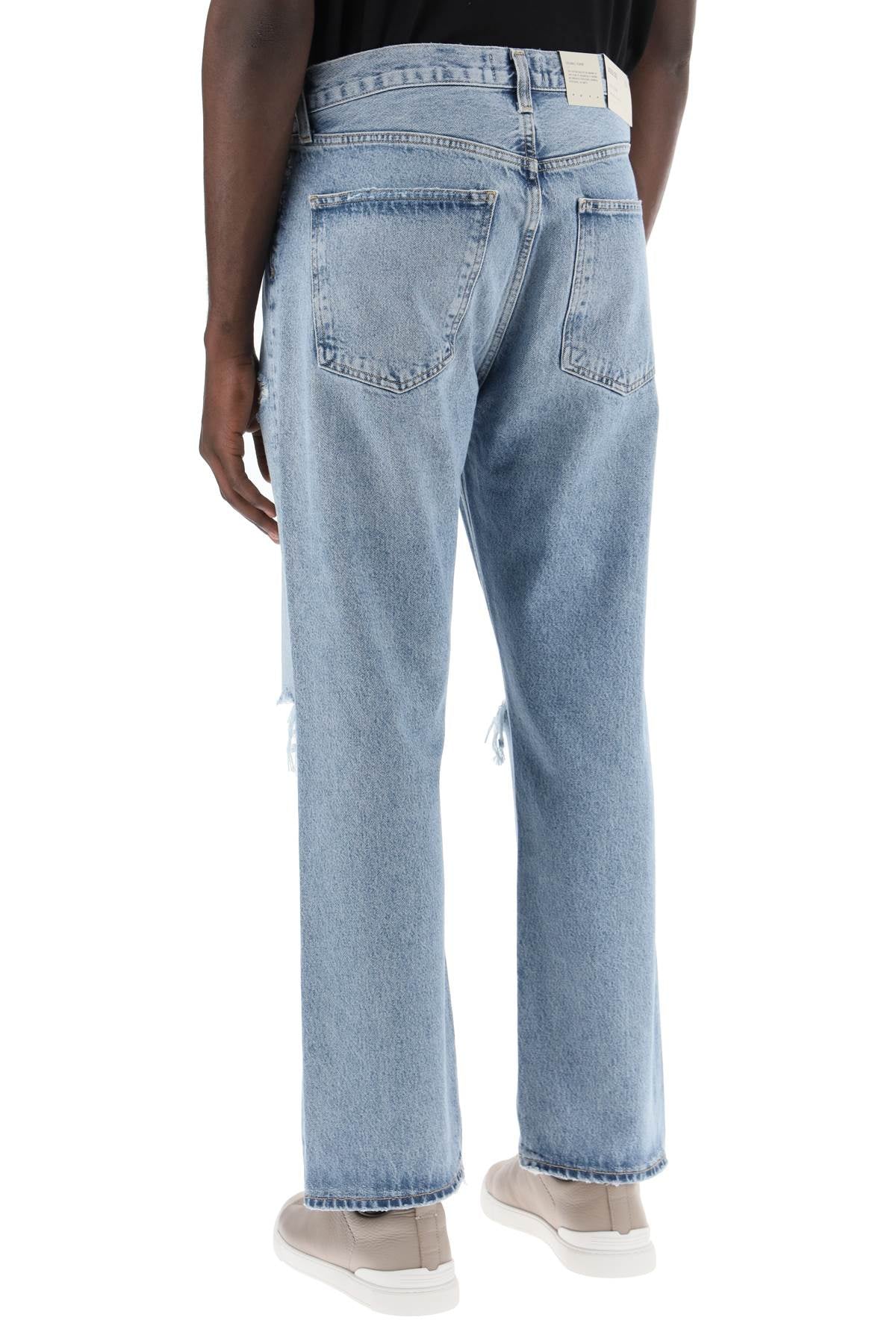 Agolde 90'S Destroyed Jeans With Distressed Details