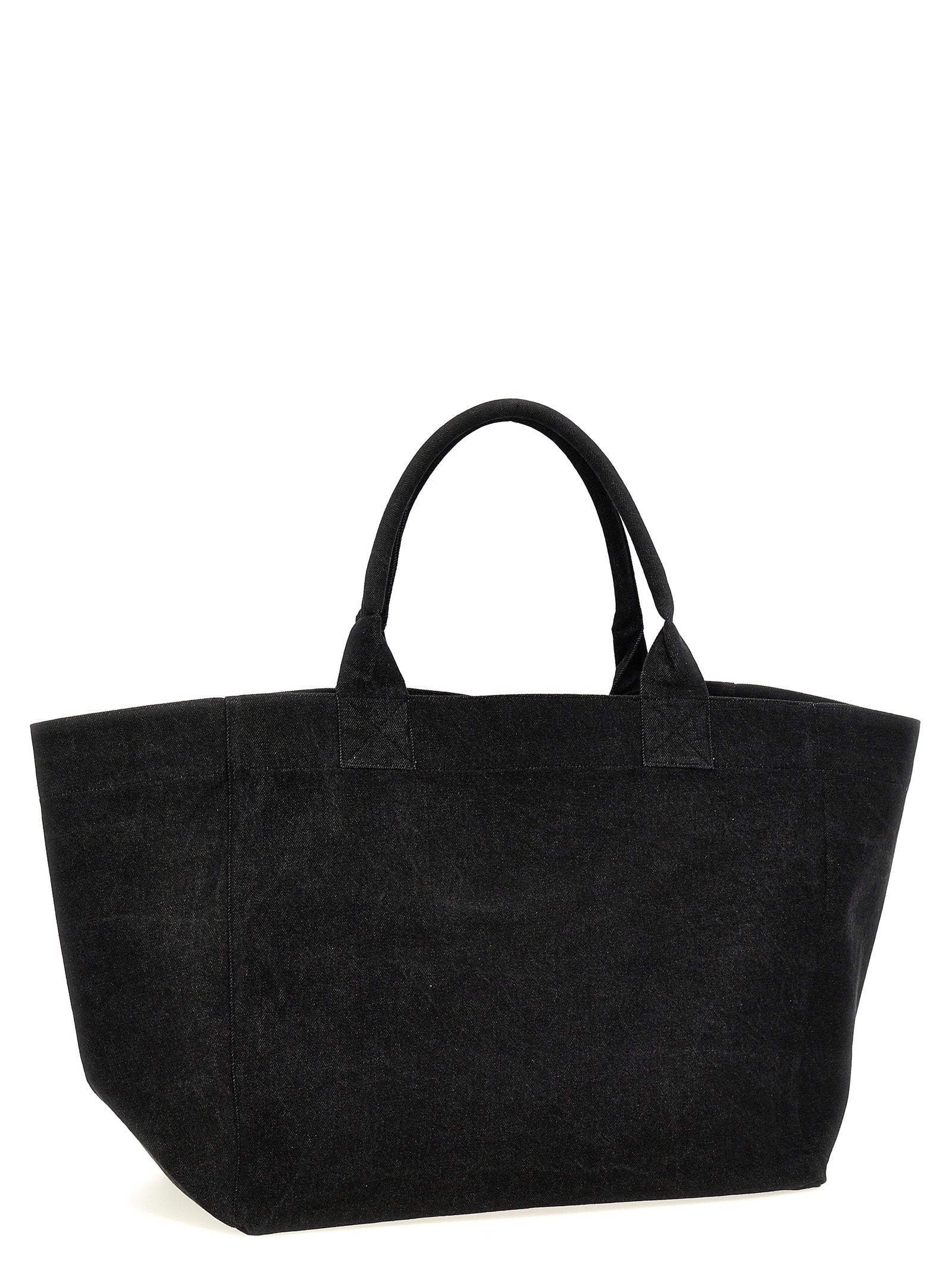 Ganni 'Xxl Denim' Shopping Bag