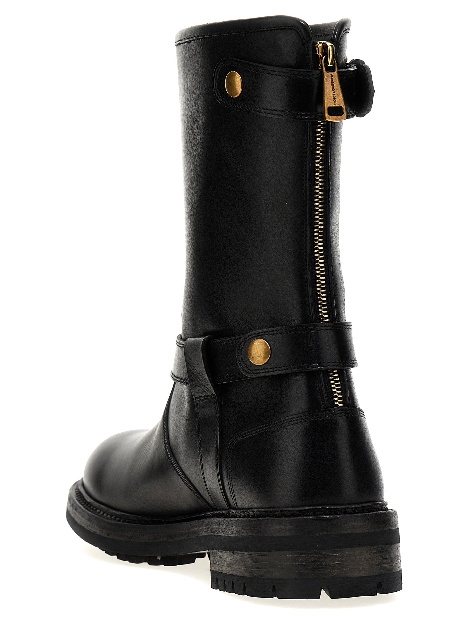 Dolce & Gabbana Leather Boots