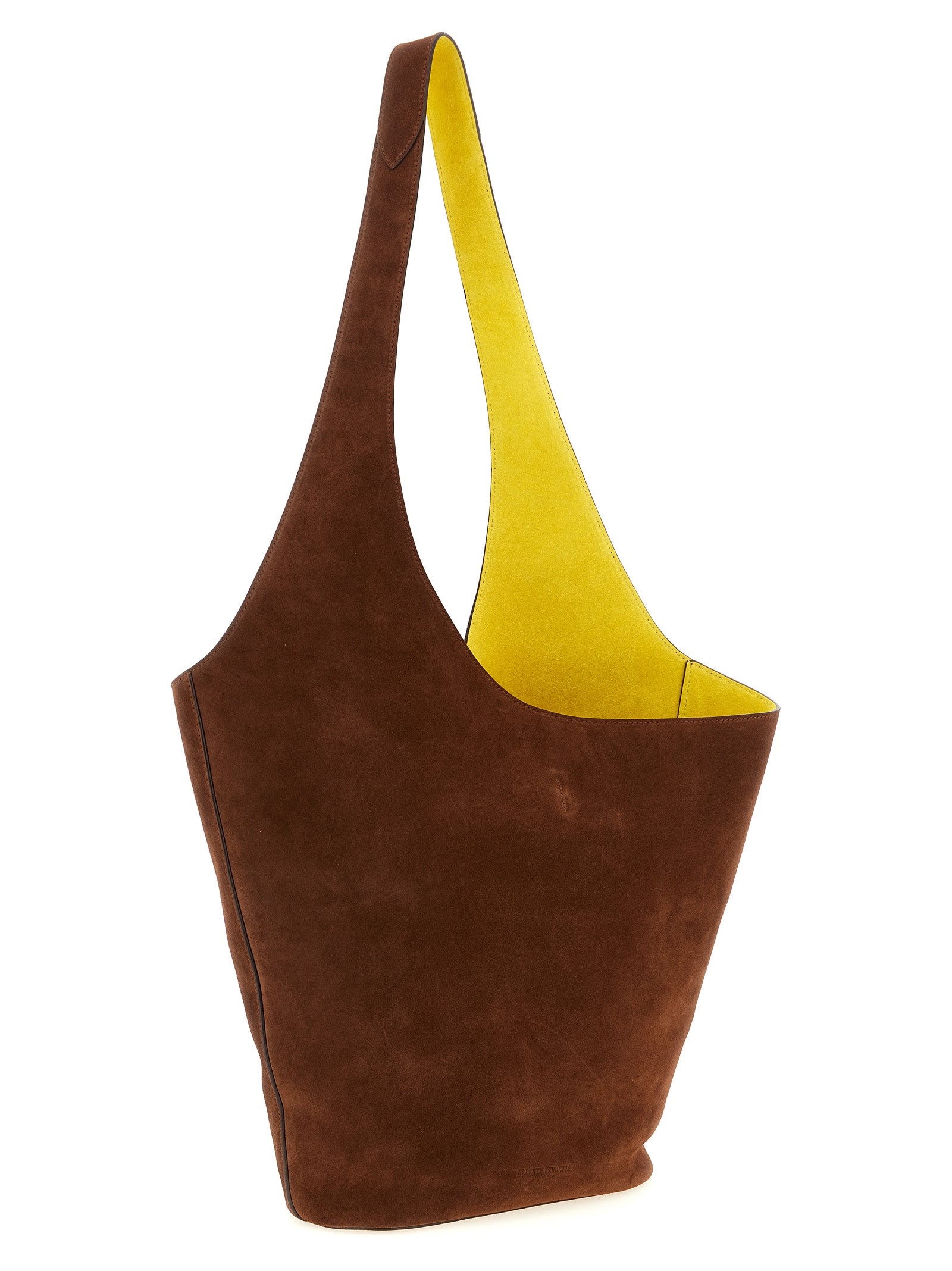 Alberta Ferretti Suede Shoulder Bag