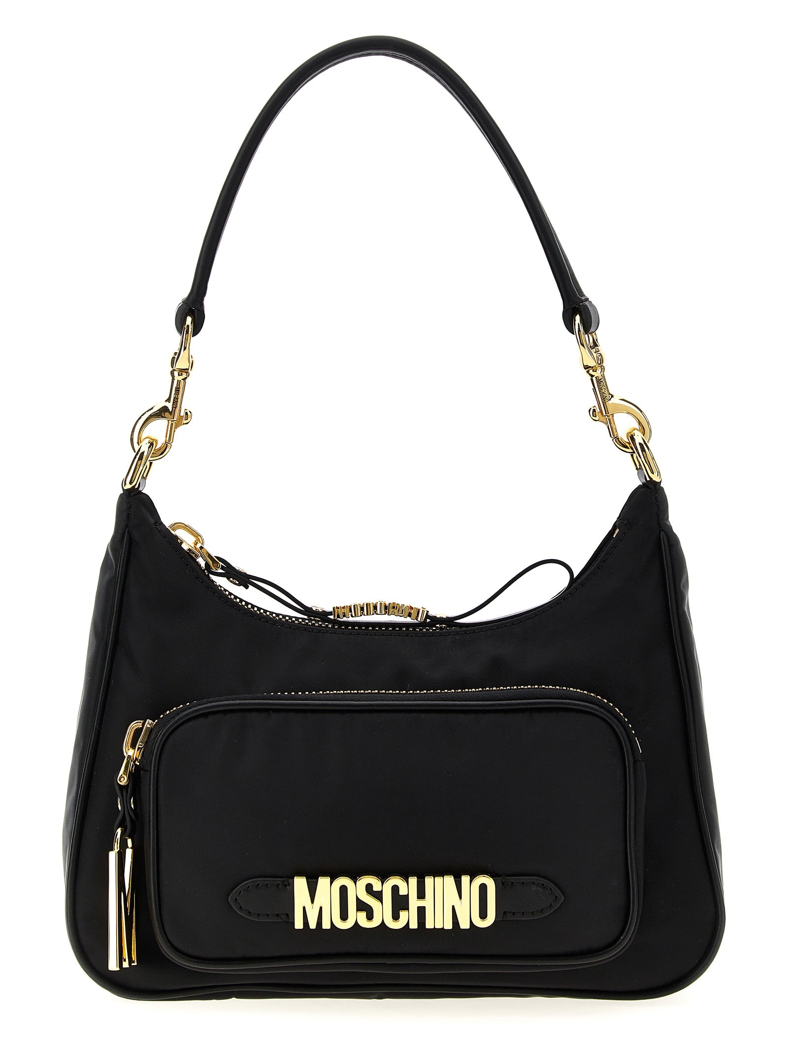 Moschino Logo Lettering Shoulder Bag