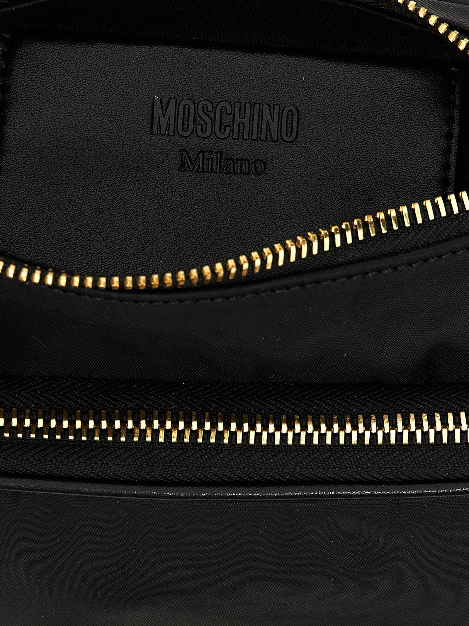 Moschino Logo Lettering Shoulder Bag