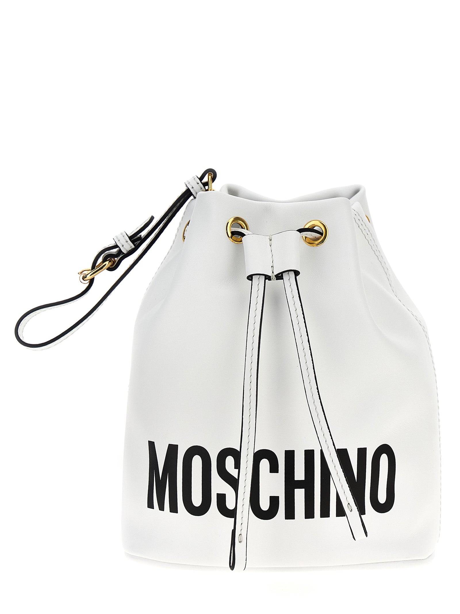 Moschino Logo Bucket Bag