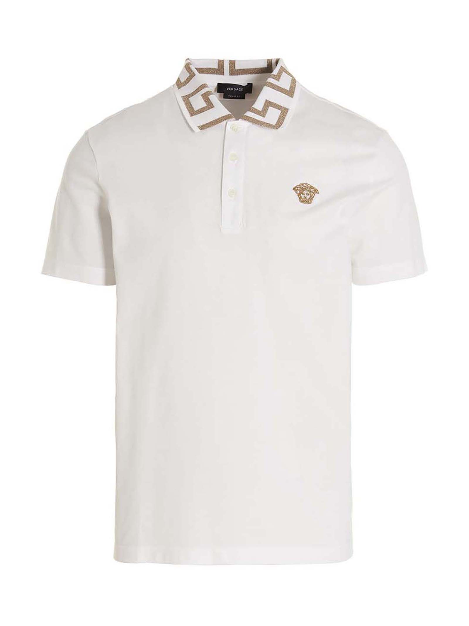 Versace 'Greca' Polo Shirt