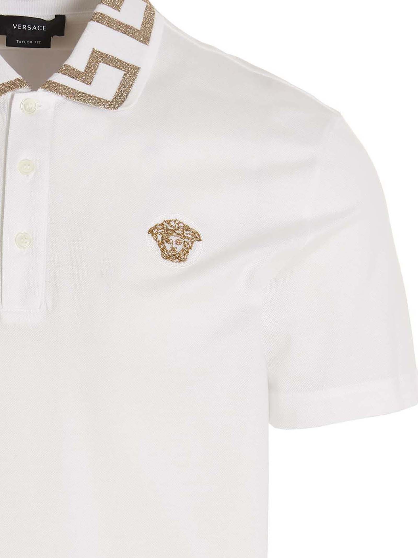 Versace 'Greca' Polo Shirt