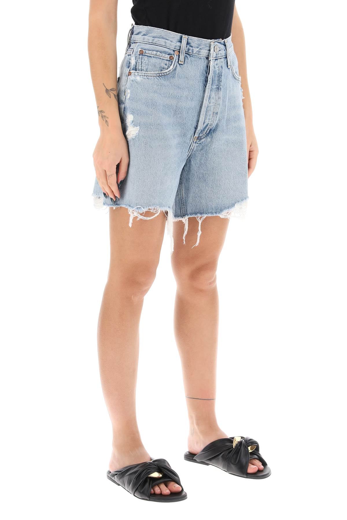 Agolde Stella Denim Shorts