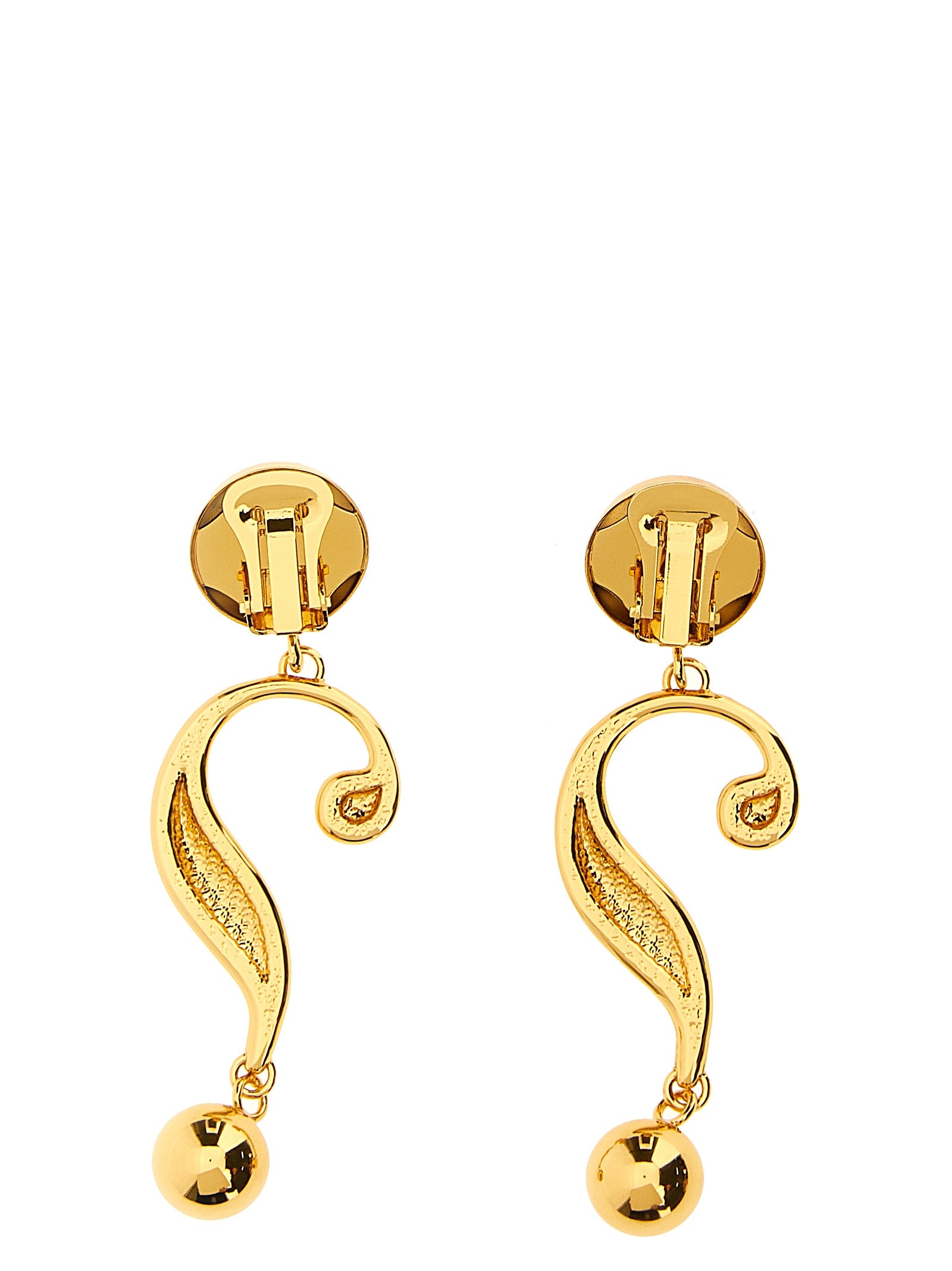 Moschino 'Question Mark' Earrings