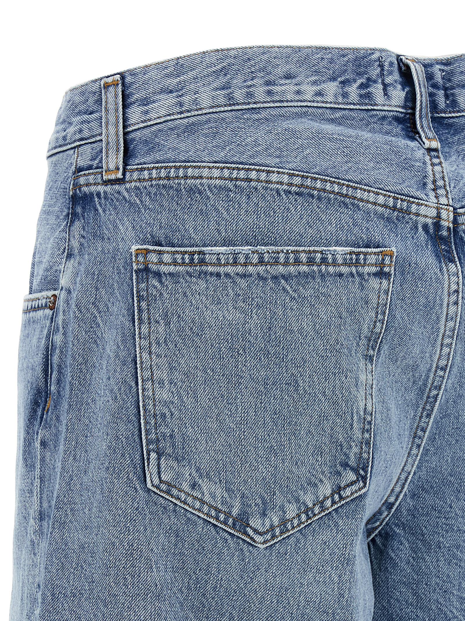 Agolde 'Baggy V-Short' Bermuda Shorts