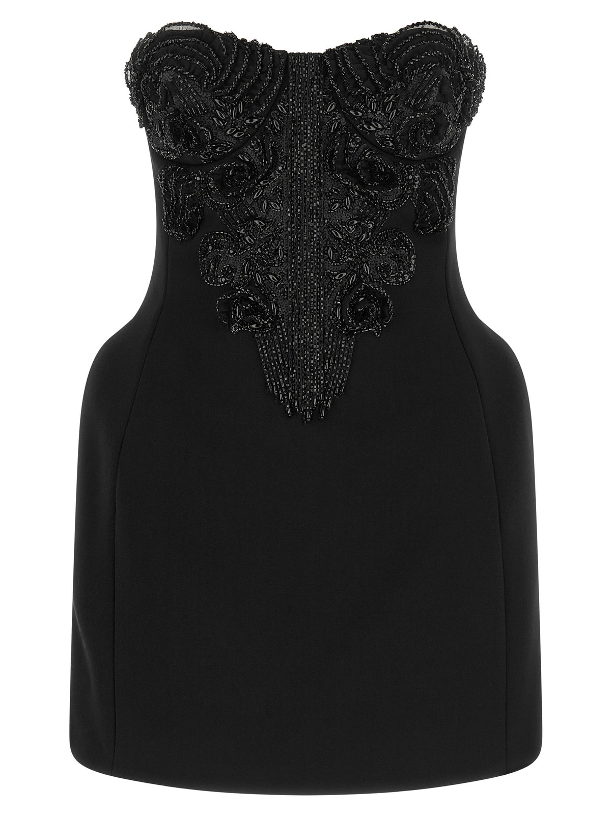 Elisabetta Franchi Crystal Corset Dress