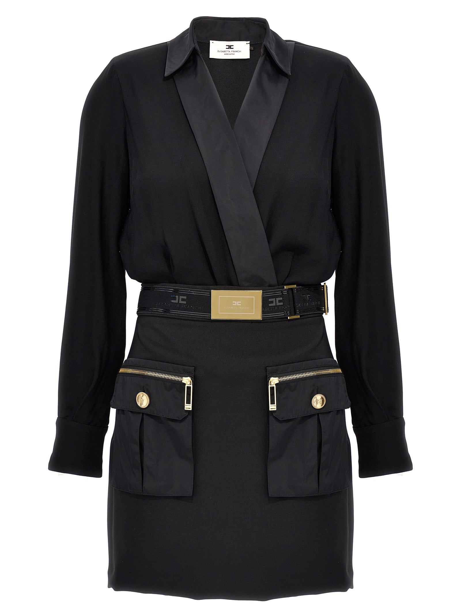 Elisabetta Franchi Pocket Detail Dress