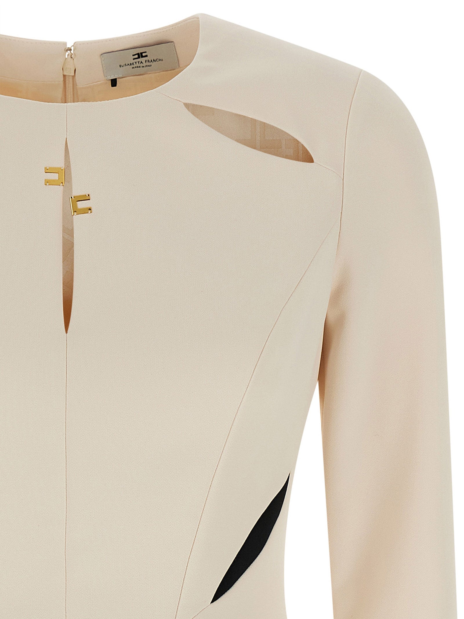 Elisabetta Franchi Cut-Out Dress