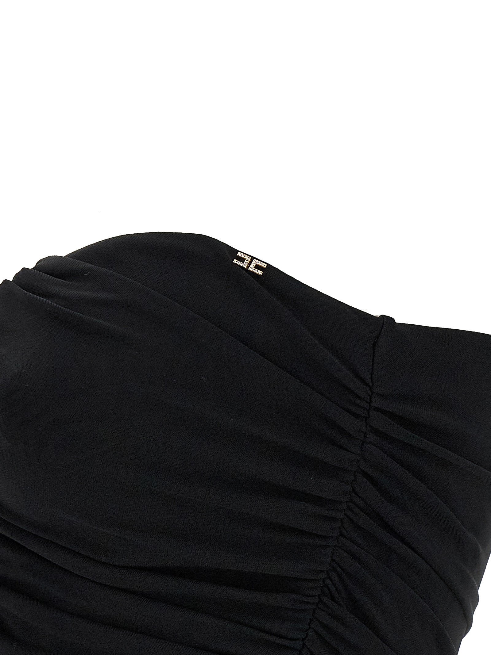 Elisabetta Franchi Heart-Shaped Neckline Dress