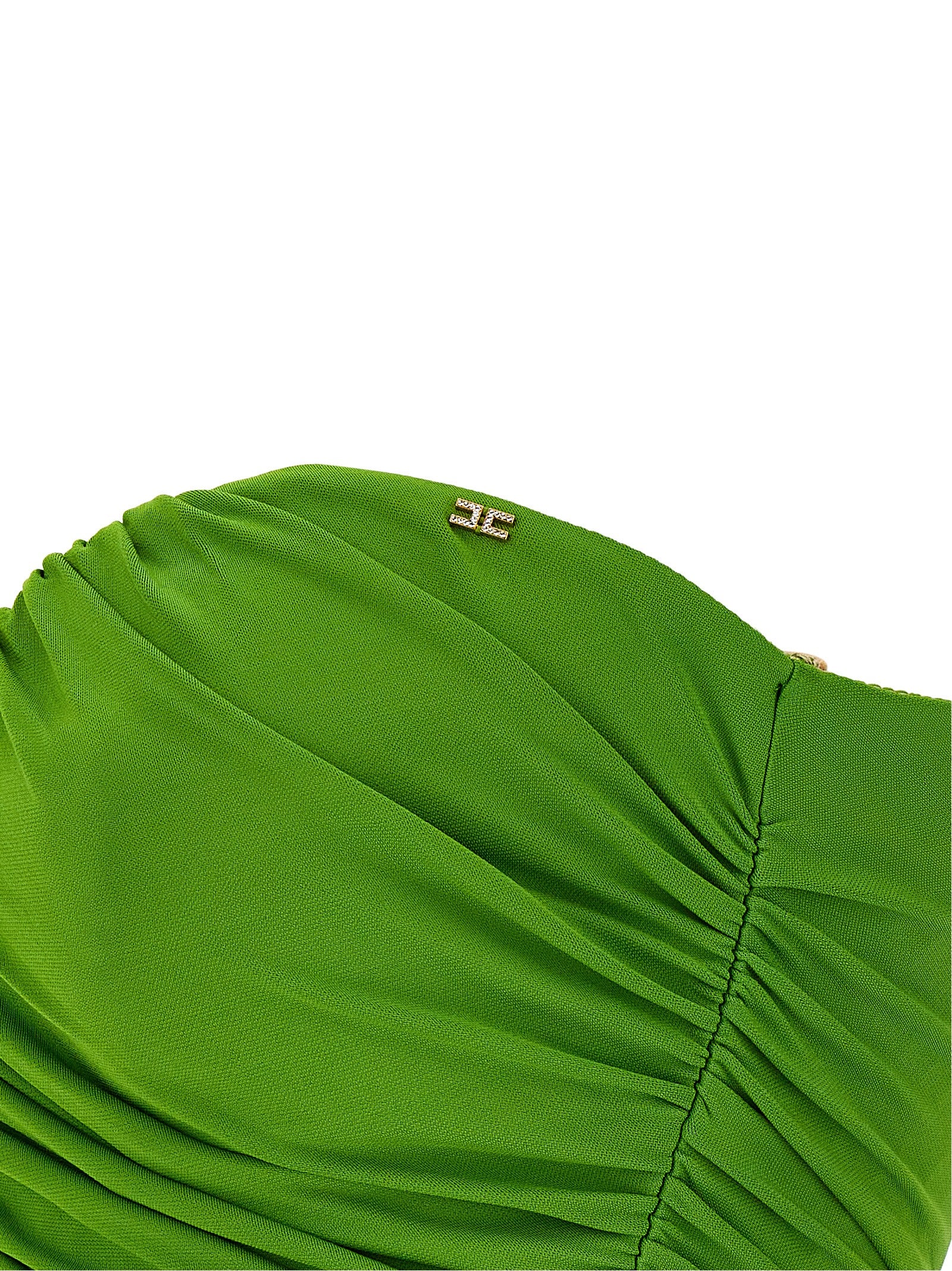 Elisabetta Franchi Heart-Shaped Neckline Dress