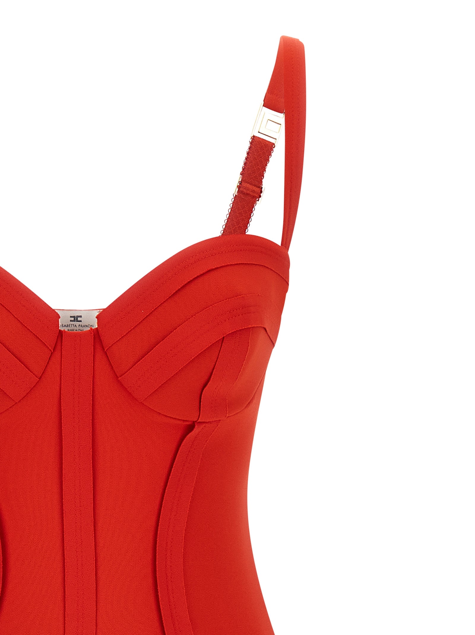 Elisabetta Franchi Corset Dress