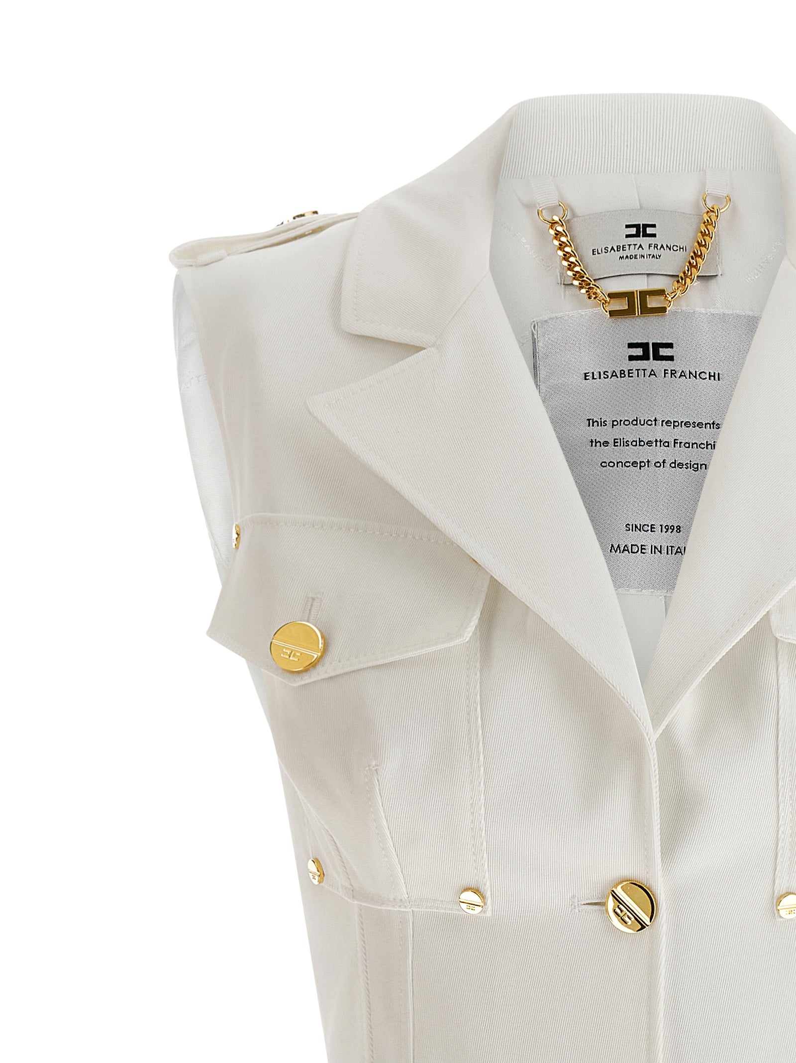 Elisabetta Franchi Double-Breasted Dress