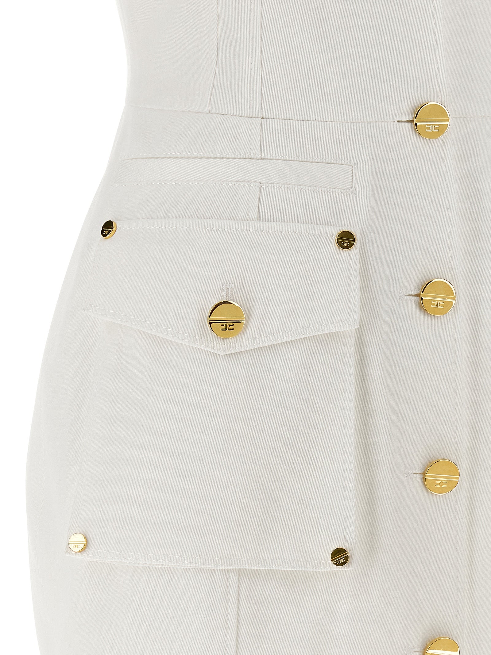 Elisabetta Franchi Double-Breasted Dress