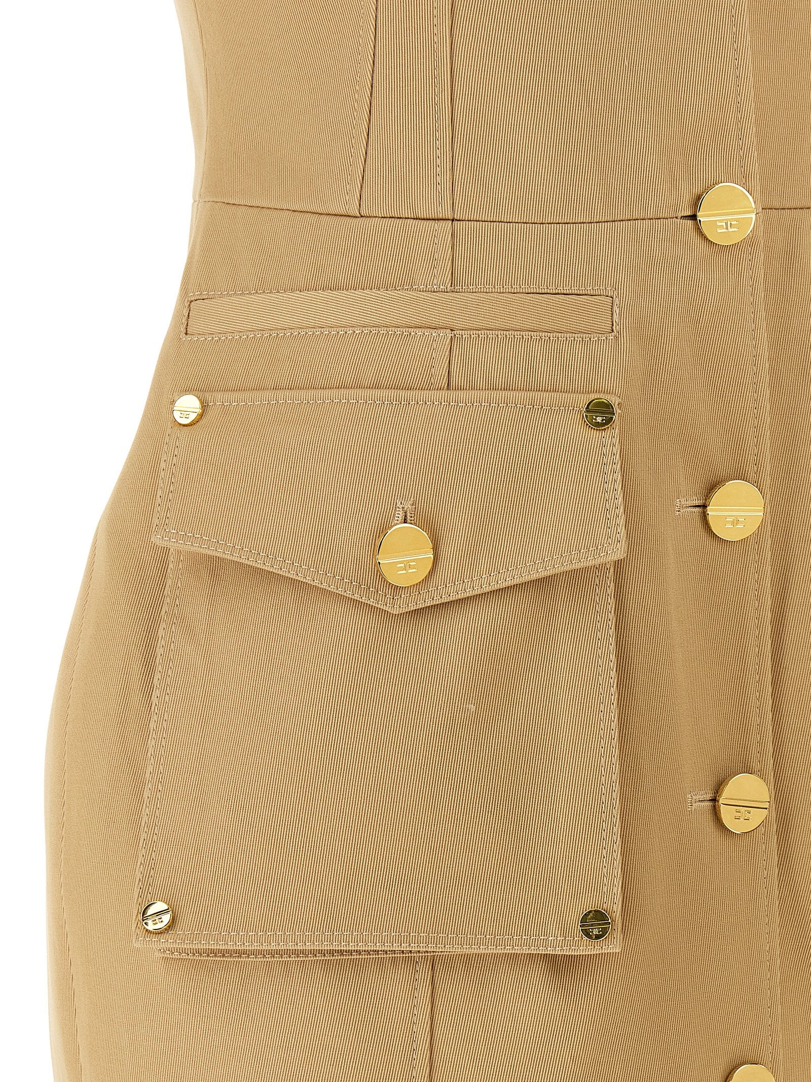 Elisabetta Franchi Double-Breasted Dress