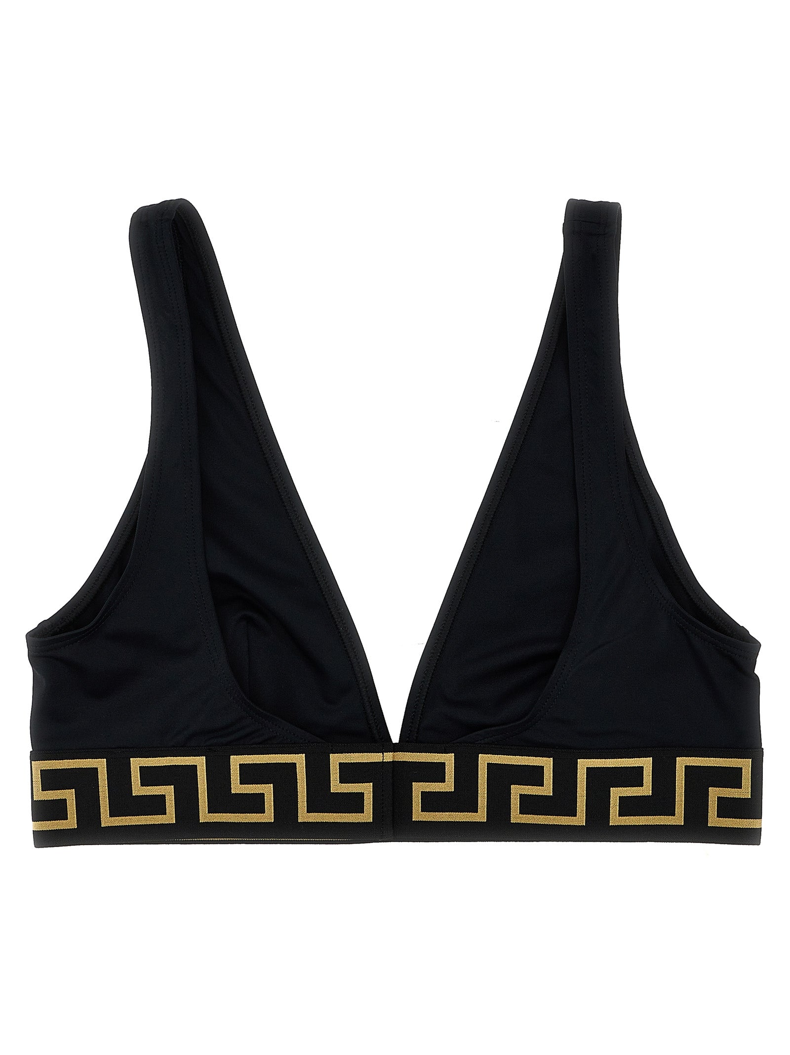 Versace 'Greca' Bikini Top