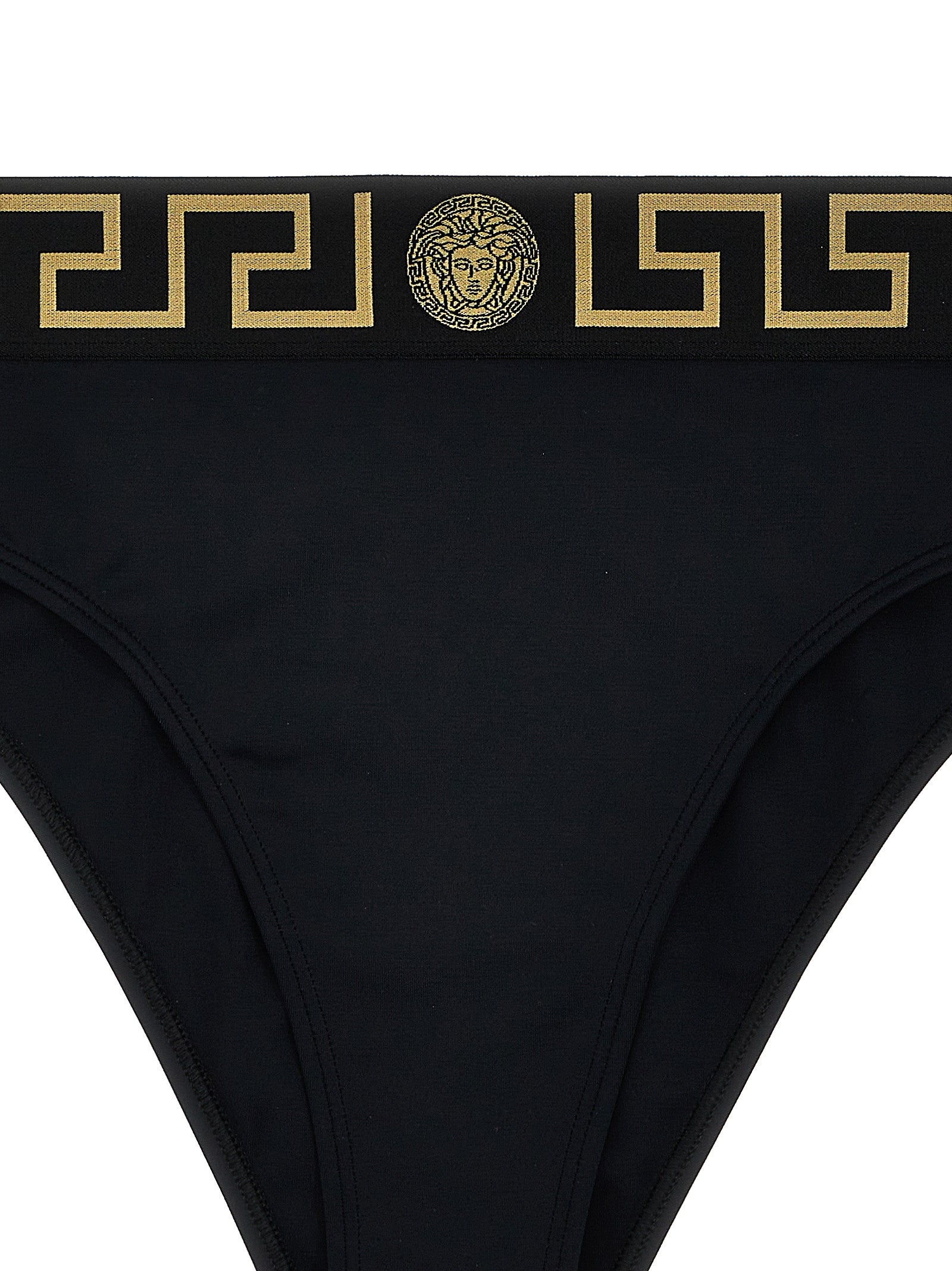 Versace 'Greca' Bikini Bottoms