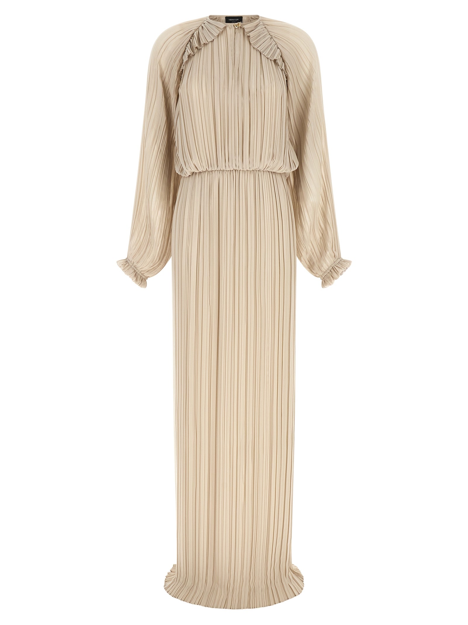 Fabiana Filippi Long Pleated Dress