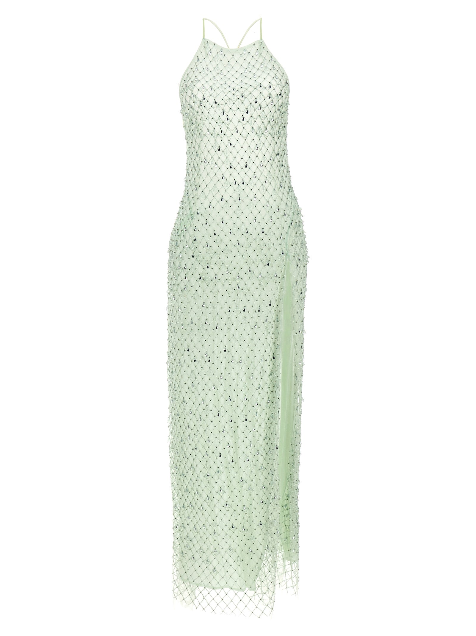 Elisabetta Franchi Crystal 'Red Carpet' Dress