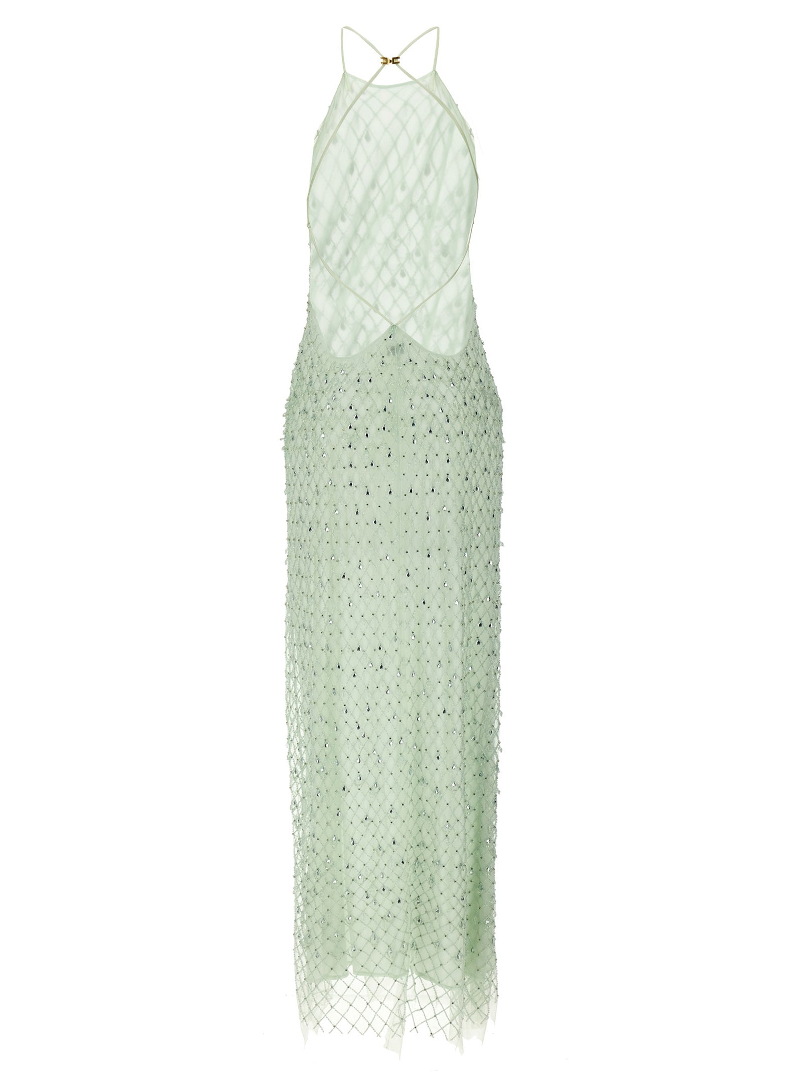 Elisabetta Franchi Crystal 'Red Carpet' Dress